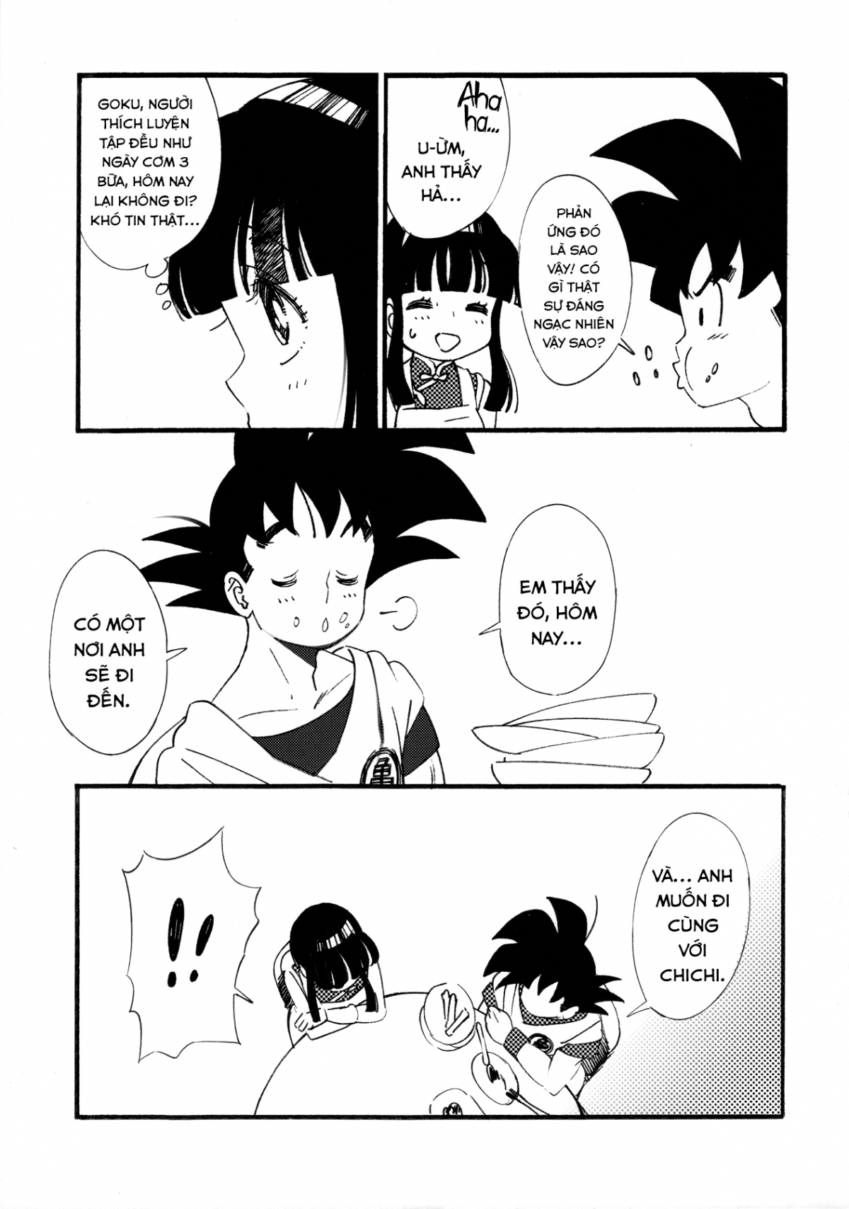 Đọc truyện hentai Nghe em đi! (Dragon Ball) - Oneshot