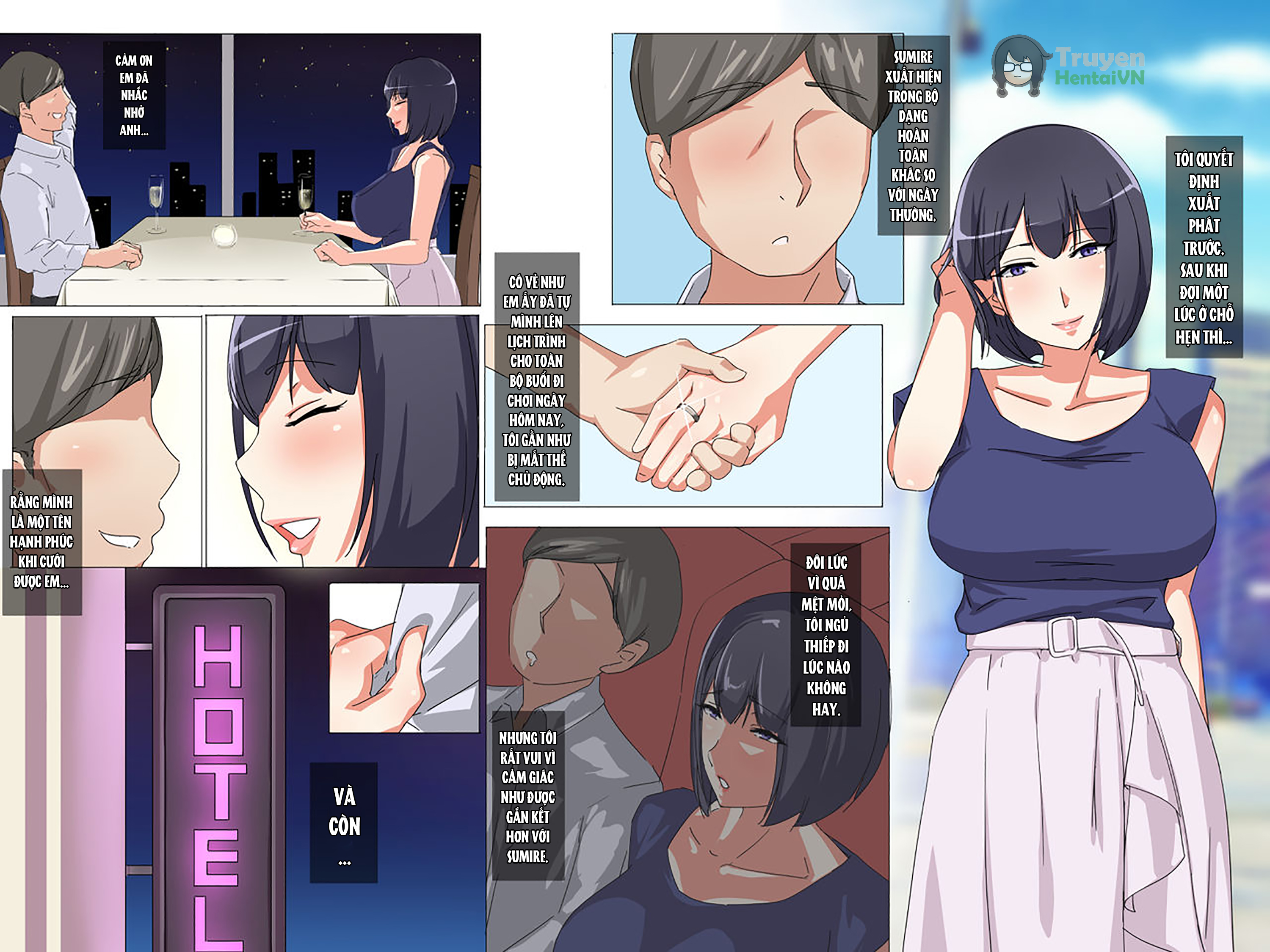 Đọc truyện hentai Majimezuma na Sumire ga Pure na Furi Shita Kusogaki ni - chap 3