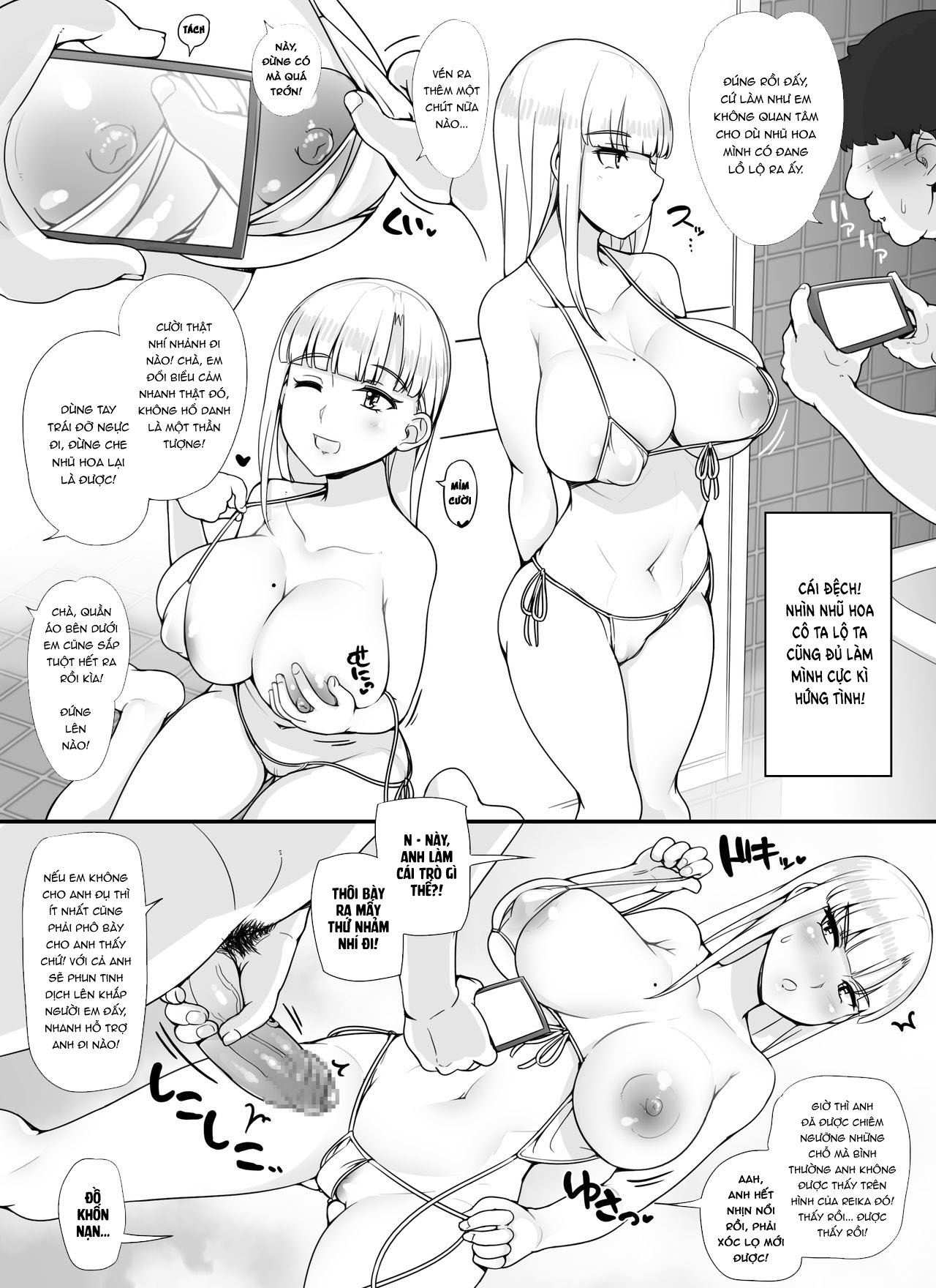 Đọc truyện hentai Dàn gái xinh trong bồn tắm - Chap 5 - Idol nội y