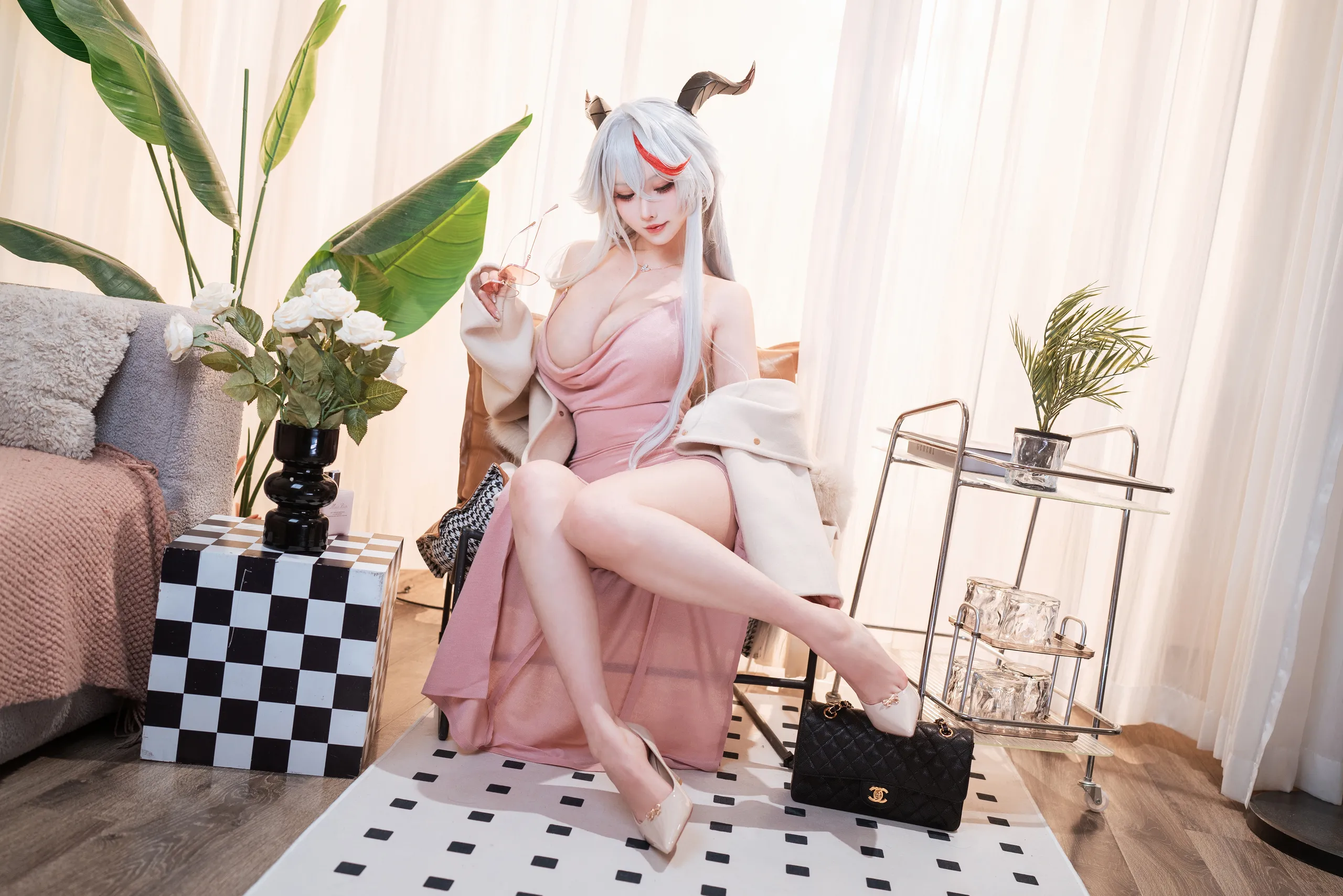 Đọc truyện hentai Tuyển tập Albums siêu phẩm Cosplay - Chap 1020 - Rioko Ryo Ryoko - Azur Lane Aegir Home Edition