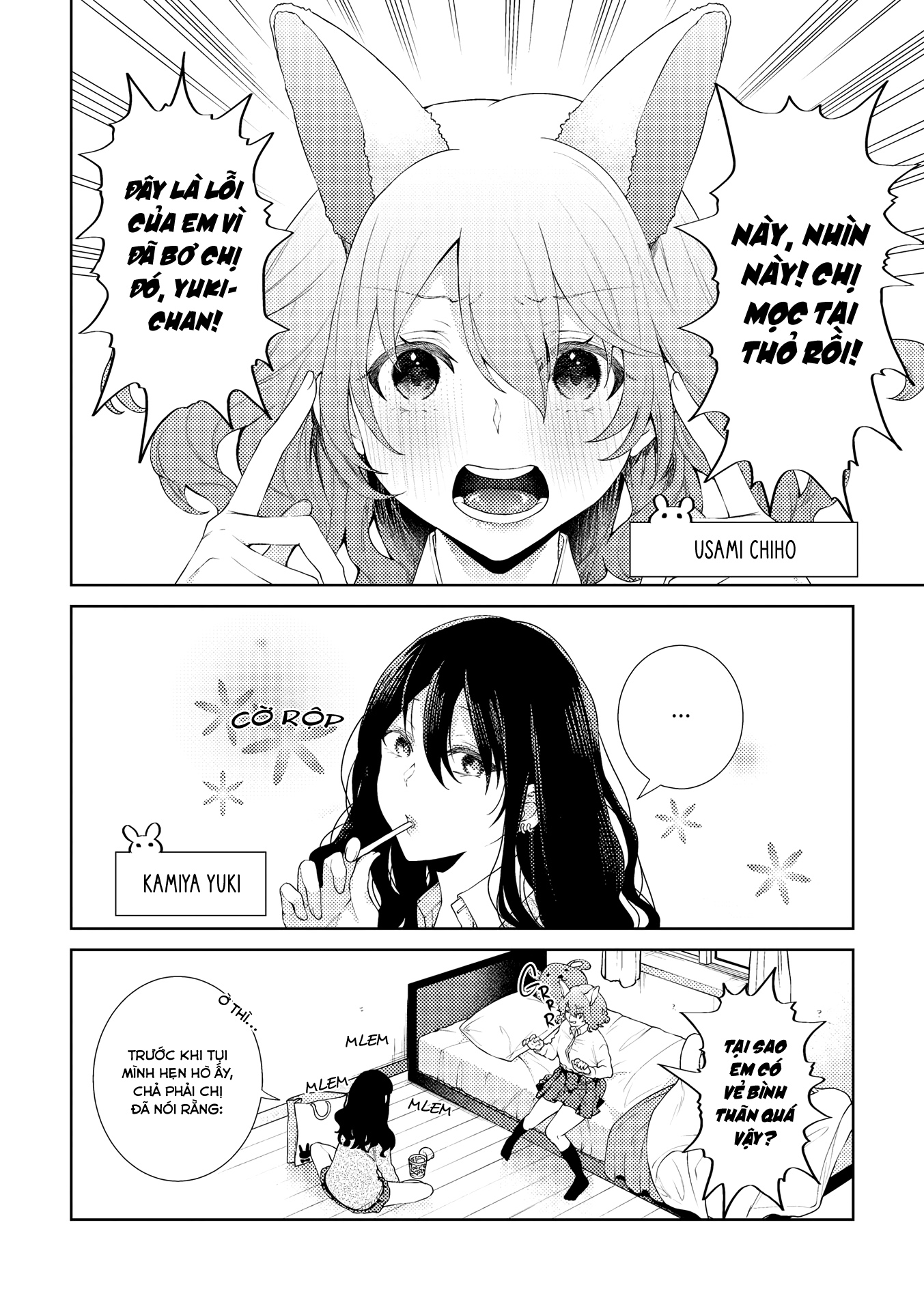 Đọc truyện hentai I Grew Bunny Ears because I was lonely!? - Oneshot