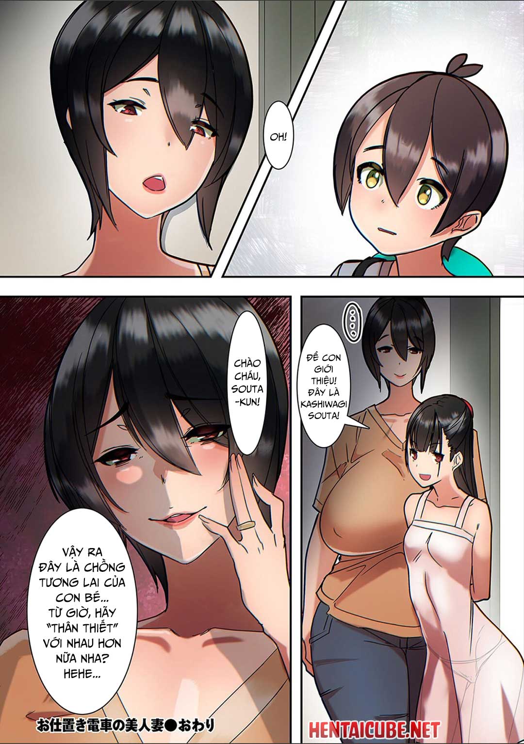 Đọc truyện hentai Beautiful Wife On The Punishment Train - Oneshot