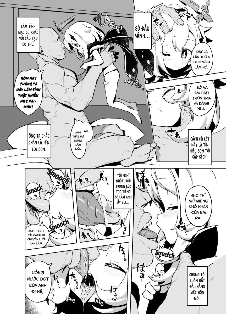 Đọc truyện hentai Paimon Ero Manga - Oneshot