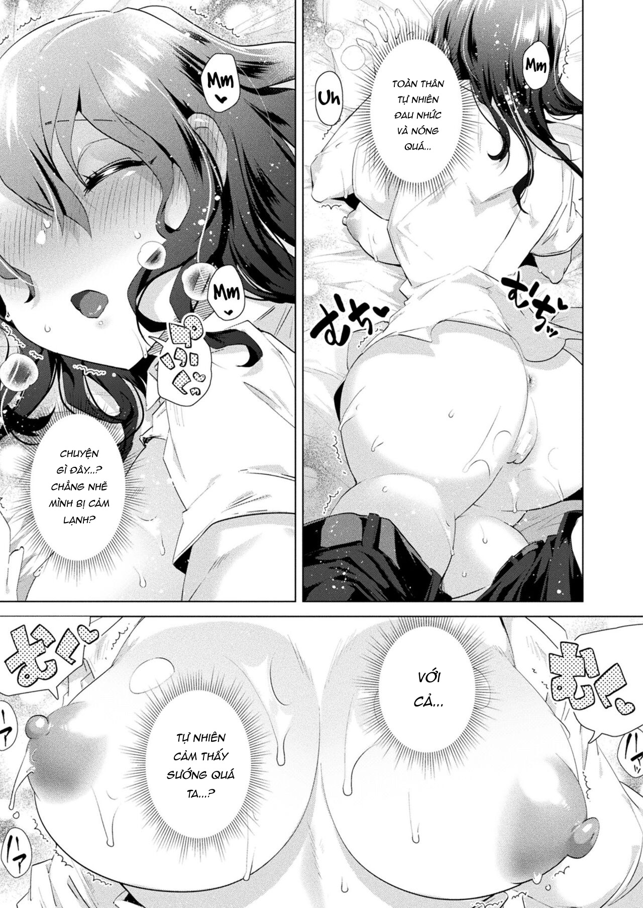 Đọc truyện hentai Nyotaika Pandemic!! ~Danshikou Hen~ - Oneshot