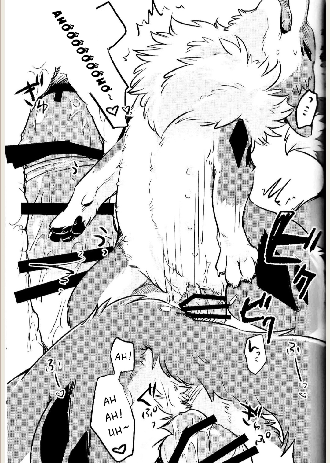 Đọc truyện hentai Kitsuneinu ni Nomaso - Oneshot