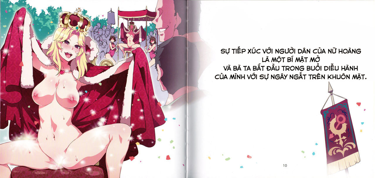 Đọc truyện hentai Bộ váy mới của nữ hoàng - Oneshot