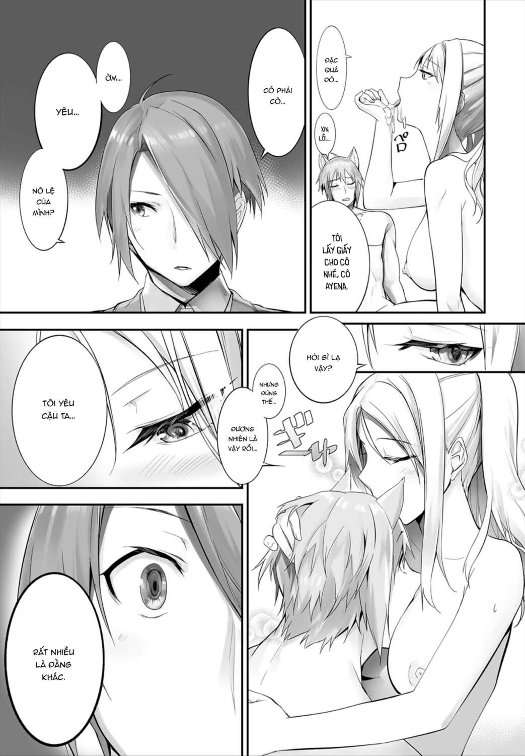 Đọc truyện hentai Nô lệ tai mèo - Chap 12