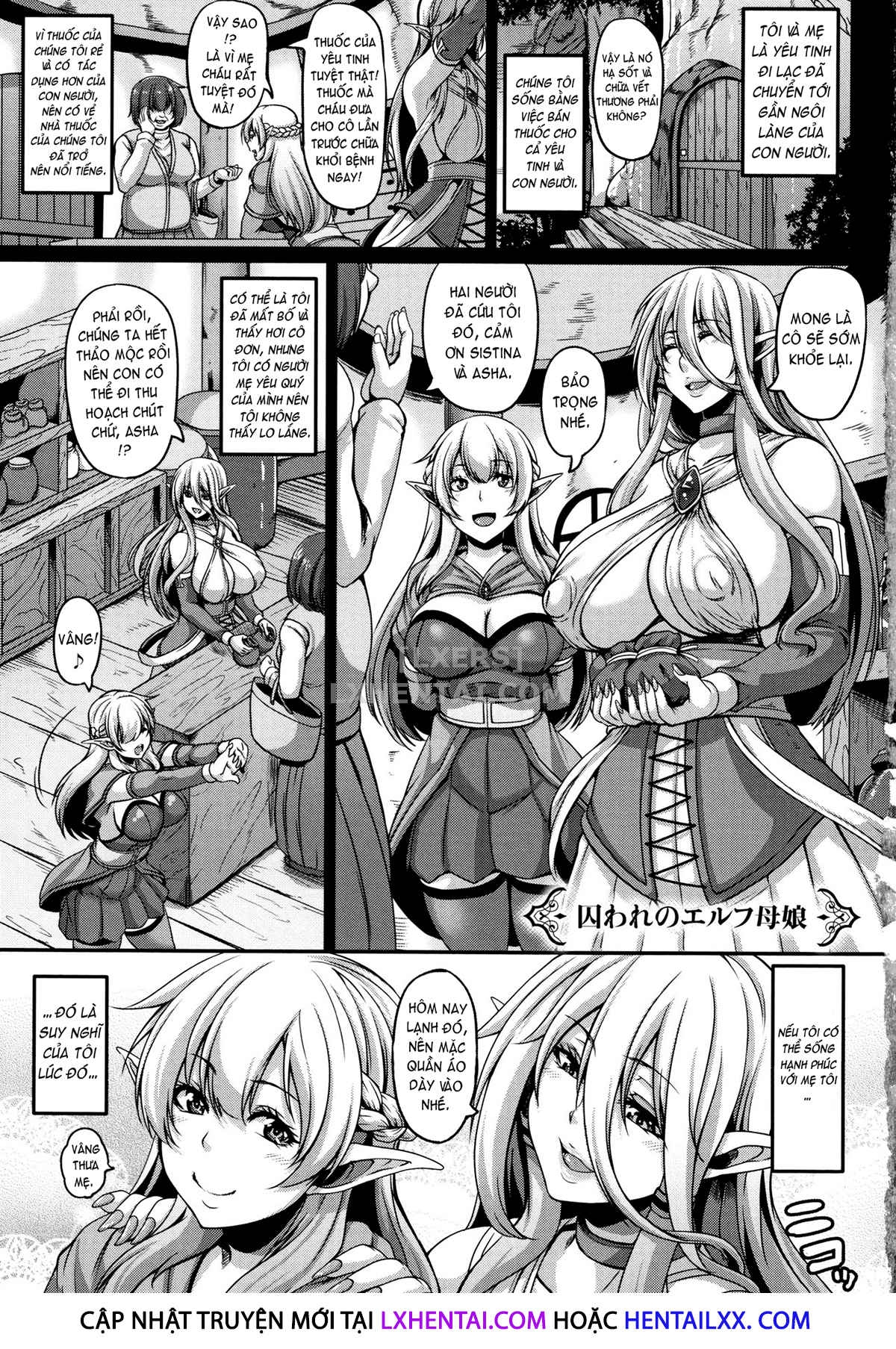 Đọc truyện hentai Aijou No Injoku Elf - Chap 1