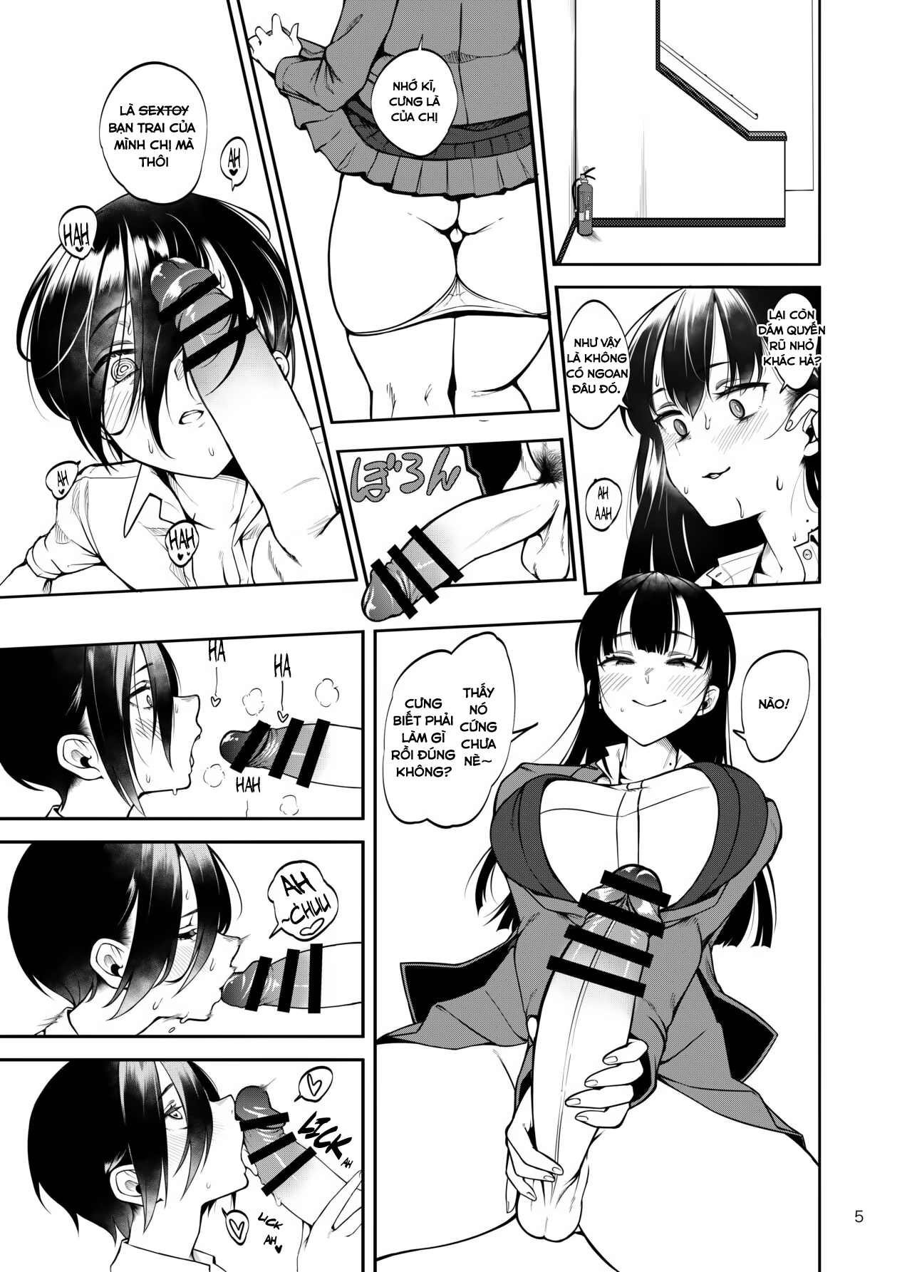 Đọc truyện hentai Nửa dưới của tôi đang gặp rắc rối - Oneshot