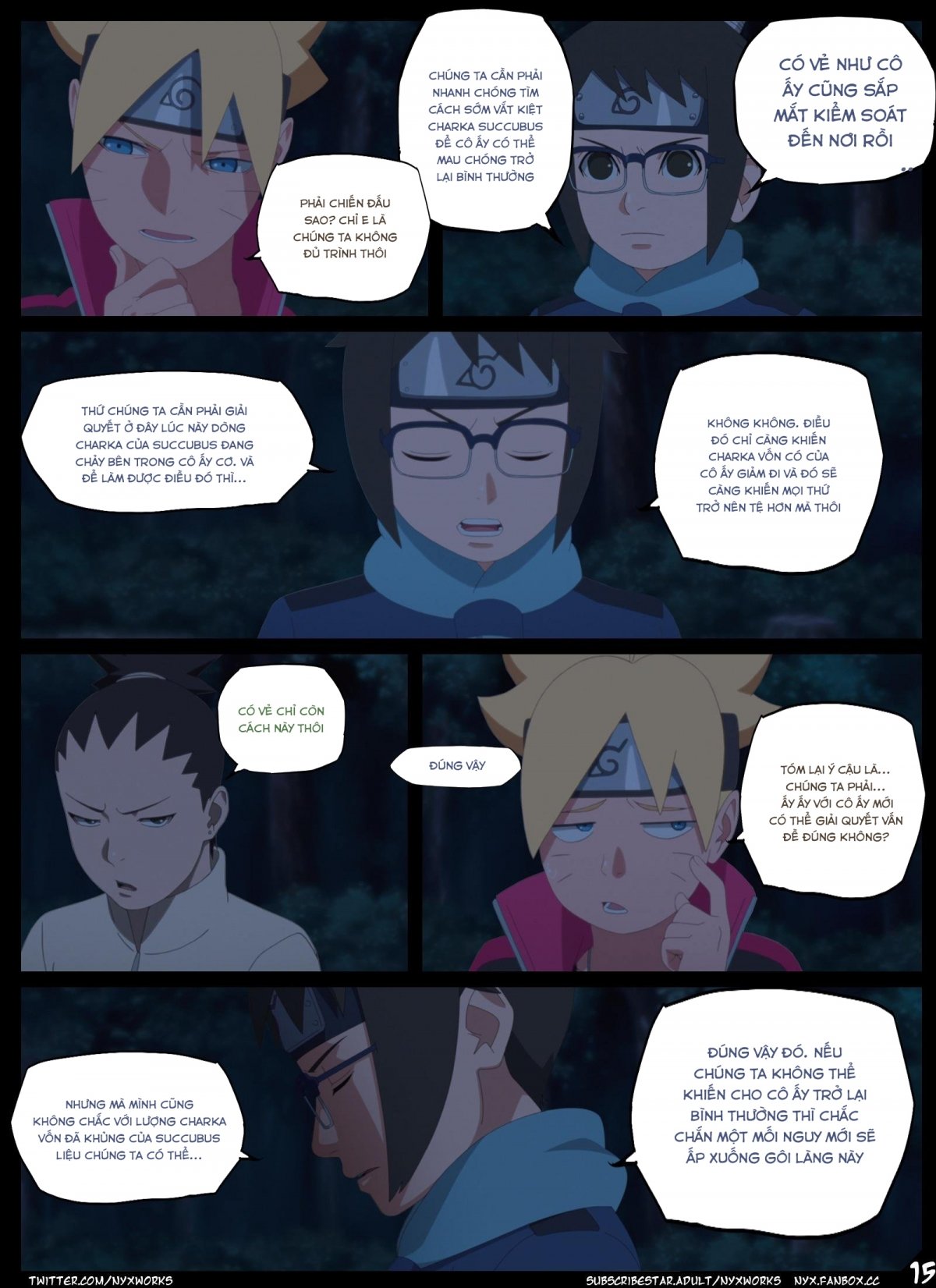 Đọc truyện hentai Đêm nghi lễ (Naruto) - Oneshot