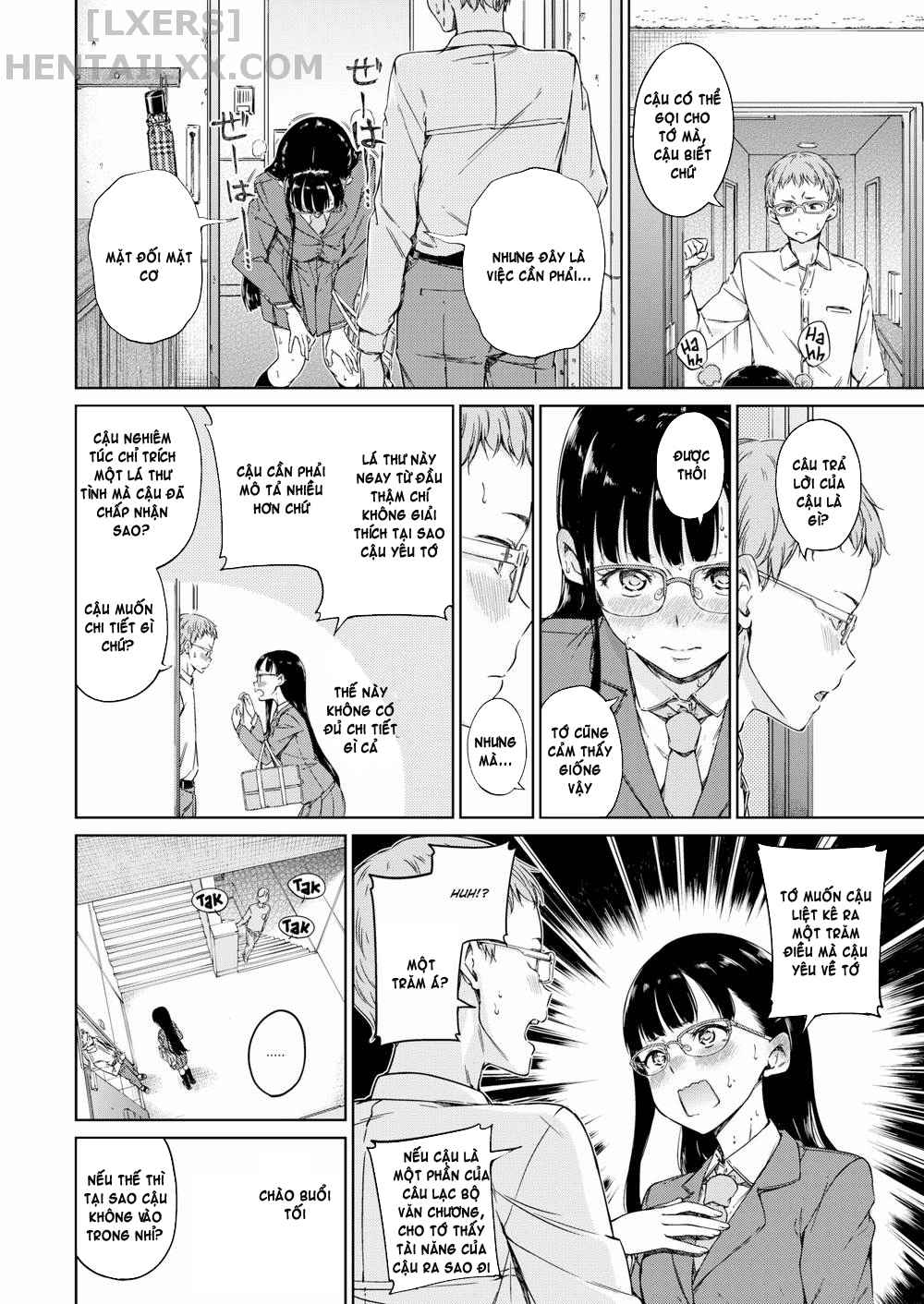 Đọc truyện hentai Atatakakute Yawarakakute (Trọn bộ) - Chap 1: White Clover Love Letter