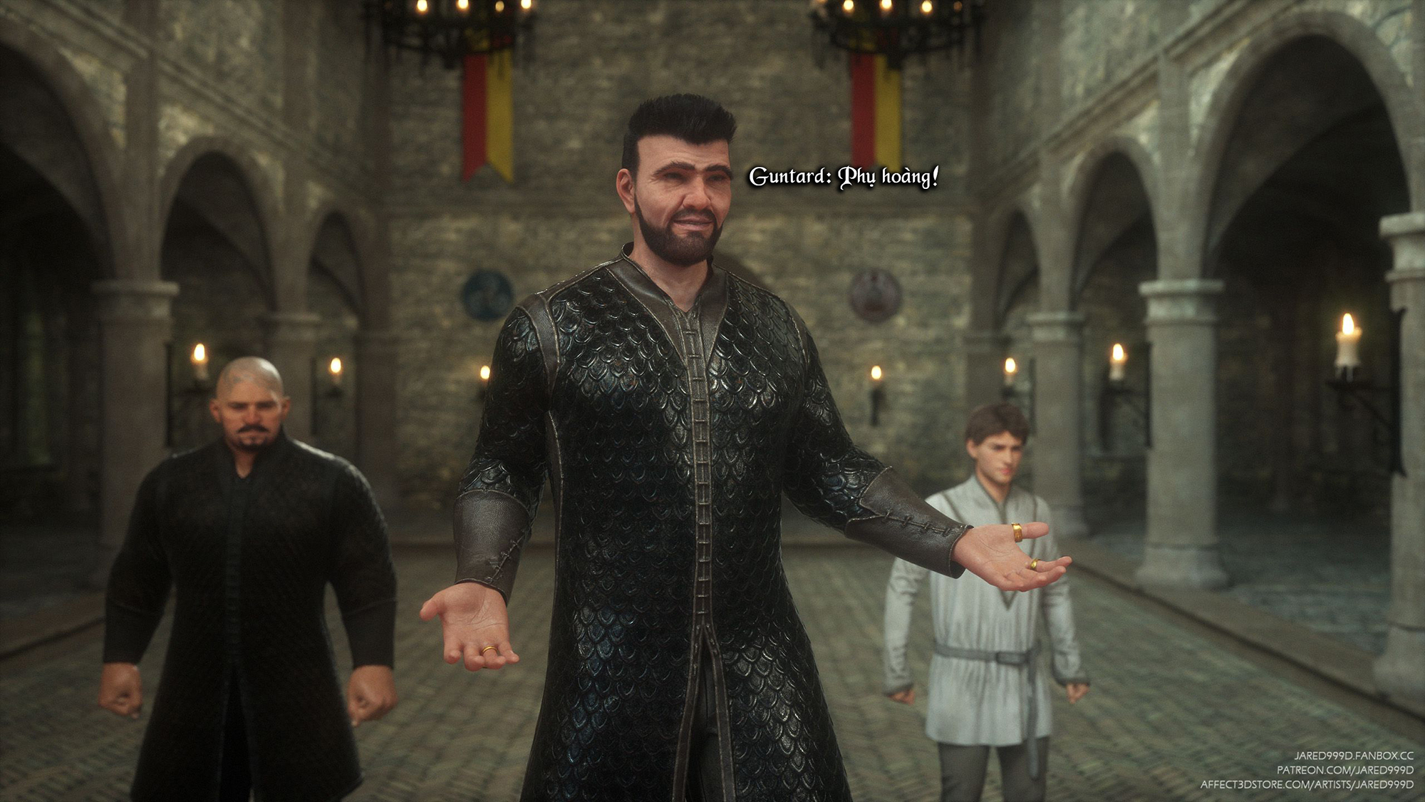 Đọc truyện hentai Fallen Lady - Vol 2 - Chap 5: Buổi thiết triều cực khoái