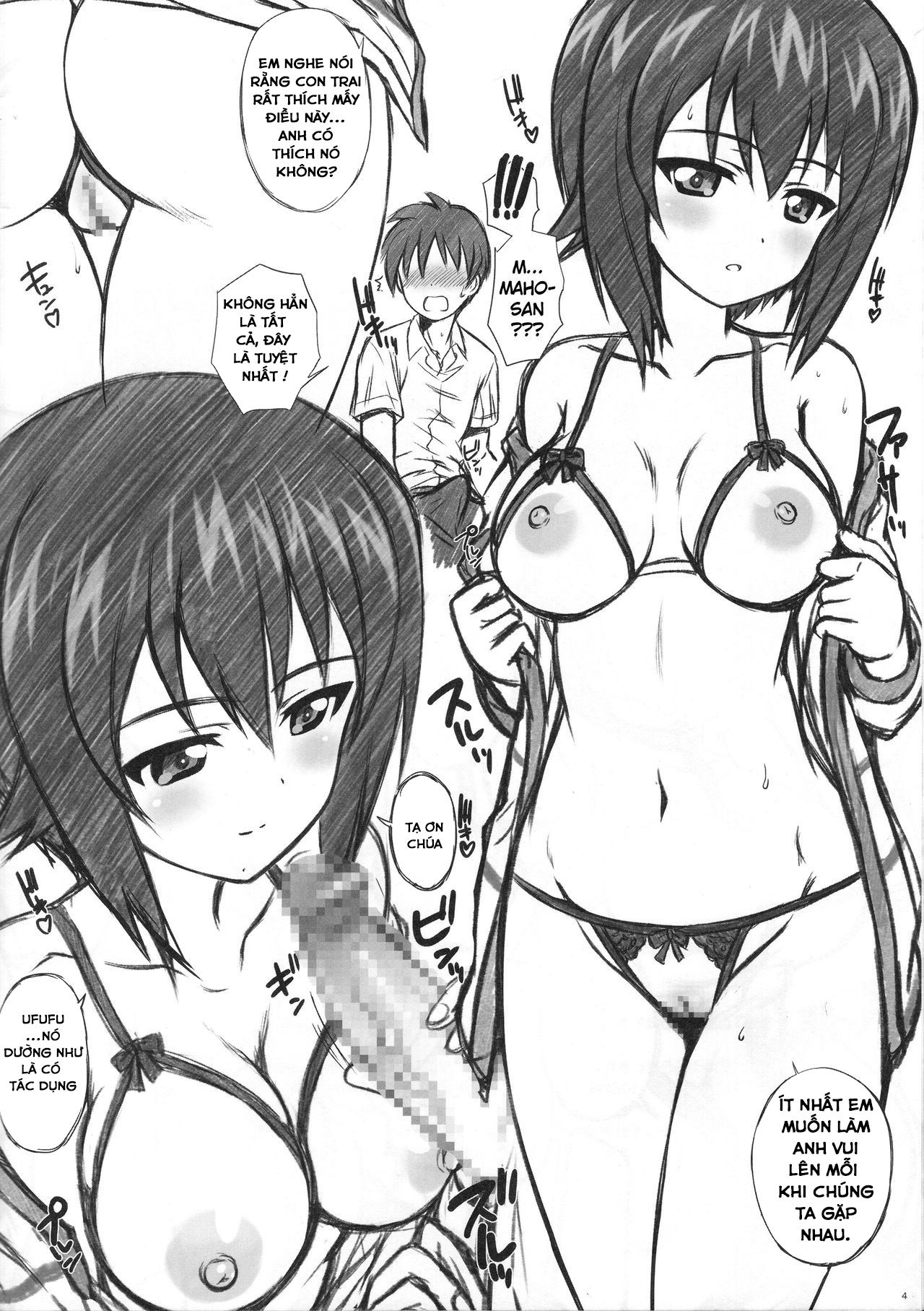 Đọc truyện hentai YDM ver.M1 (Girls und Panzer) - Oneshot