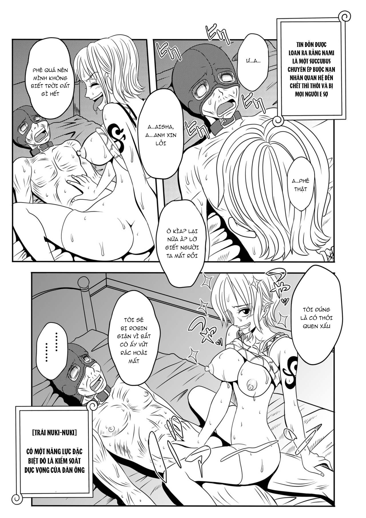 Đọc truyện hentai Những người có khả năng Nukinuki no Mi - Oneshot