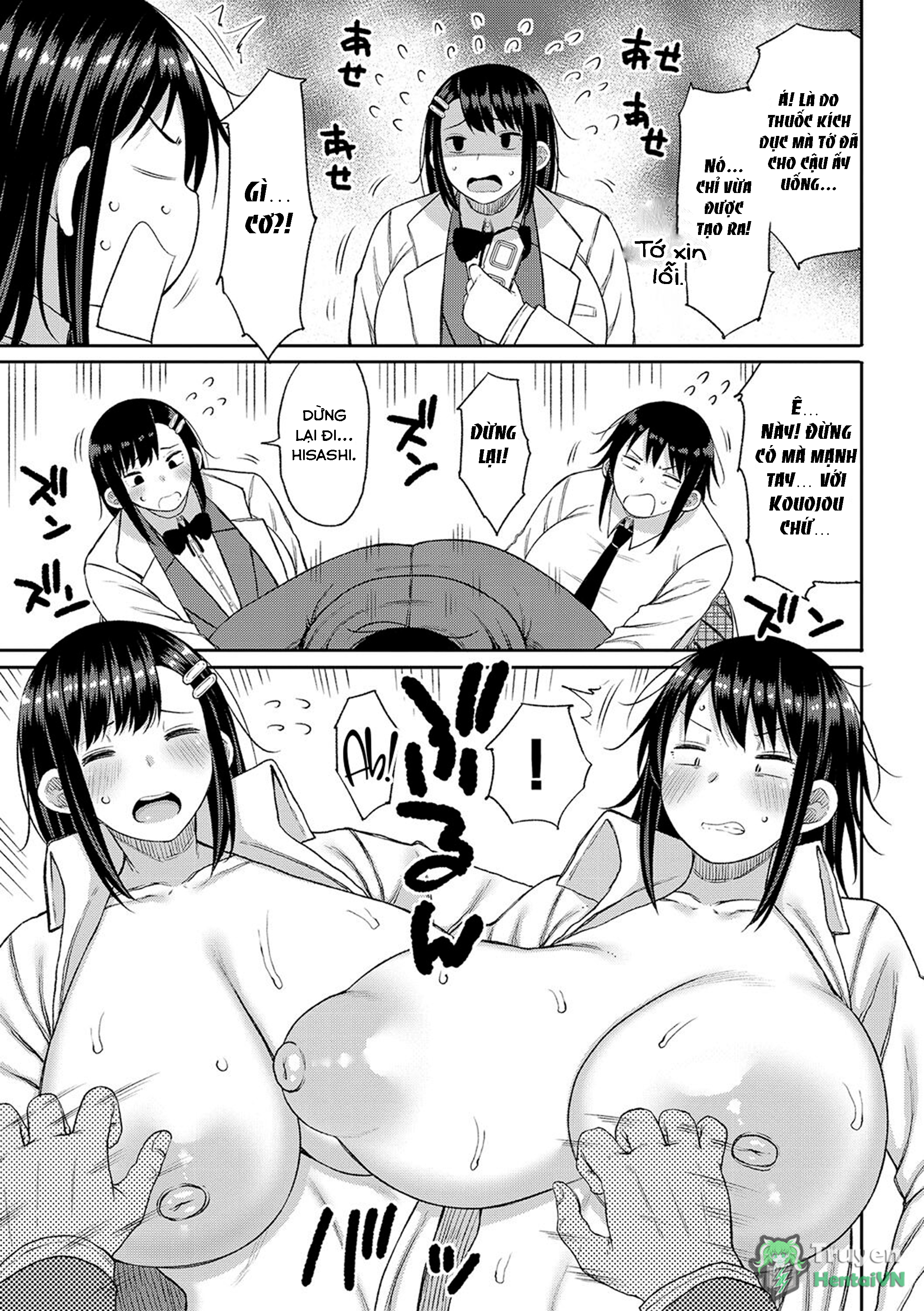 Đọc truyện hentai Kotoshi kara Kyougaku no Gakkou ni Nyuugaku shitara Otoko ga Boku dake datta - Chap 7