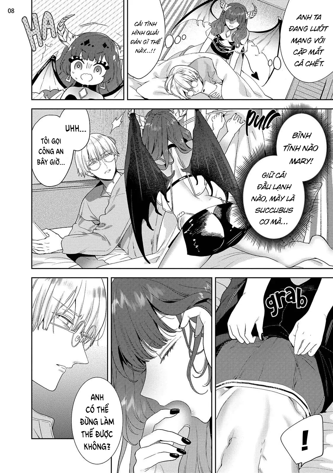 Đọc truyện hentai Nàng Succubus Đầy Tự Tin Nhưng Mục Tiêu Của Cô Ấy Lại Bất Lực - Chap 1: Anh sẽ là mục tiêu trong bài kiểm tra của tôi