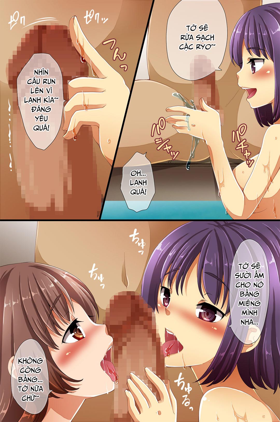 Đọc truyện hentai Thống trị cả ngôi trường - Mọi người đều bị thôi miên - Chap 3B