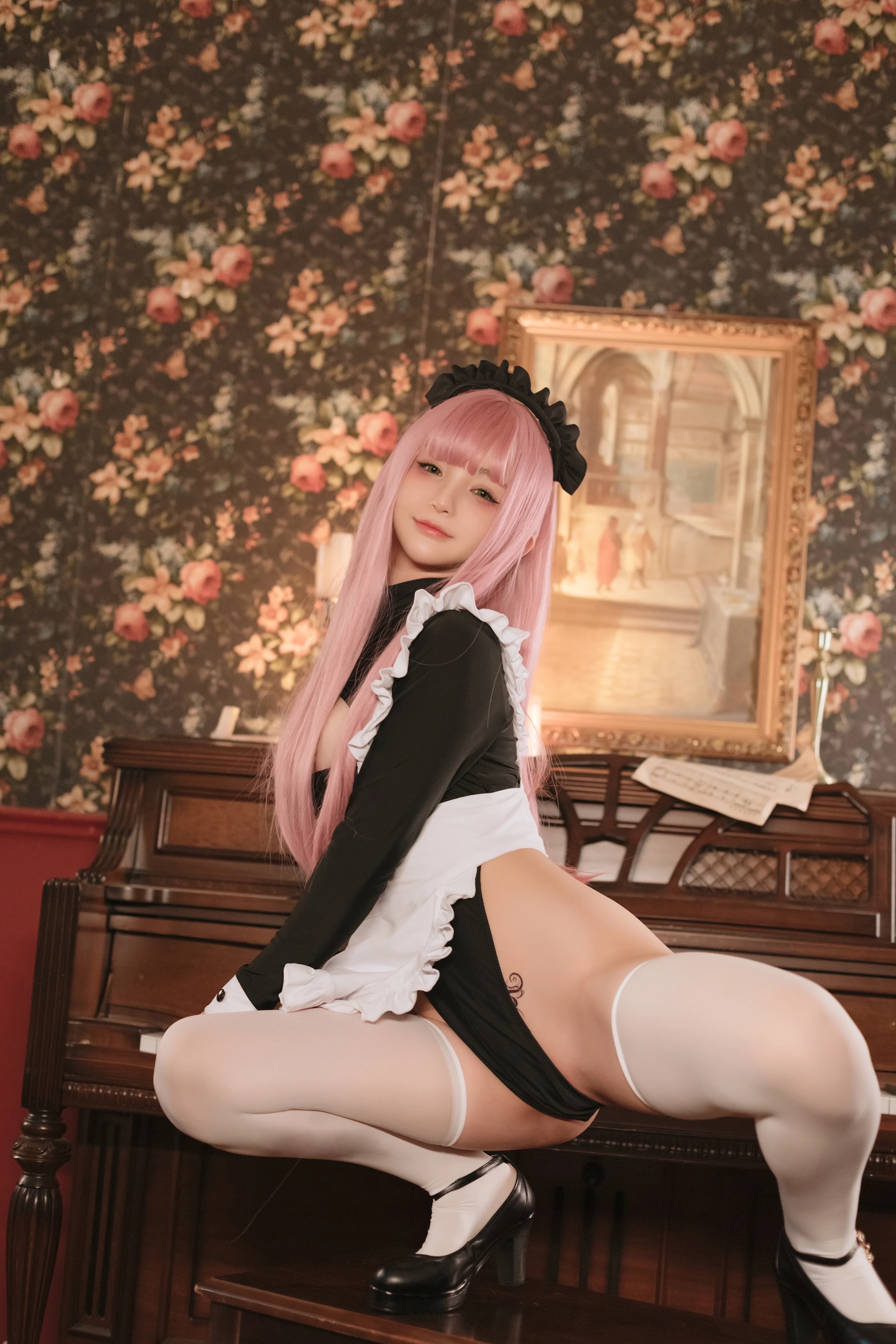 Đọc truyện hentai Tuyển tập Albums siêu phẩm Cosplay - Chap 1207 - Sakurai Nene - Retro Maid