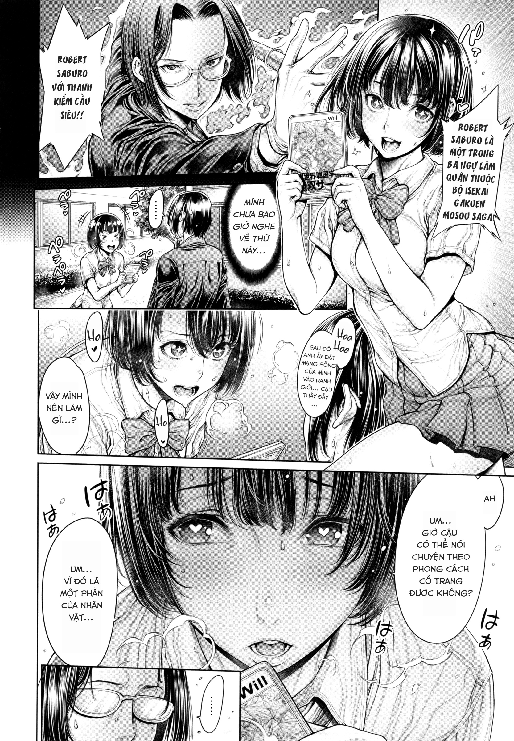 Đọc truyện hentai School Caste - Chap 6 Otaku (⊙ _ ☉) Wibu