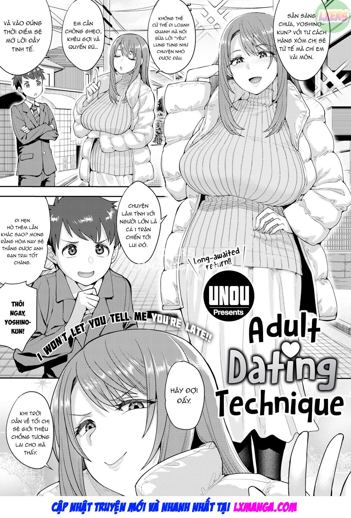 Đọc truyện hentai Kỹ thuật hẹn hò dành cho người lớn - Oneshot