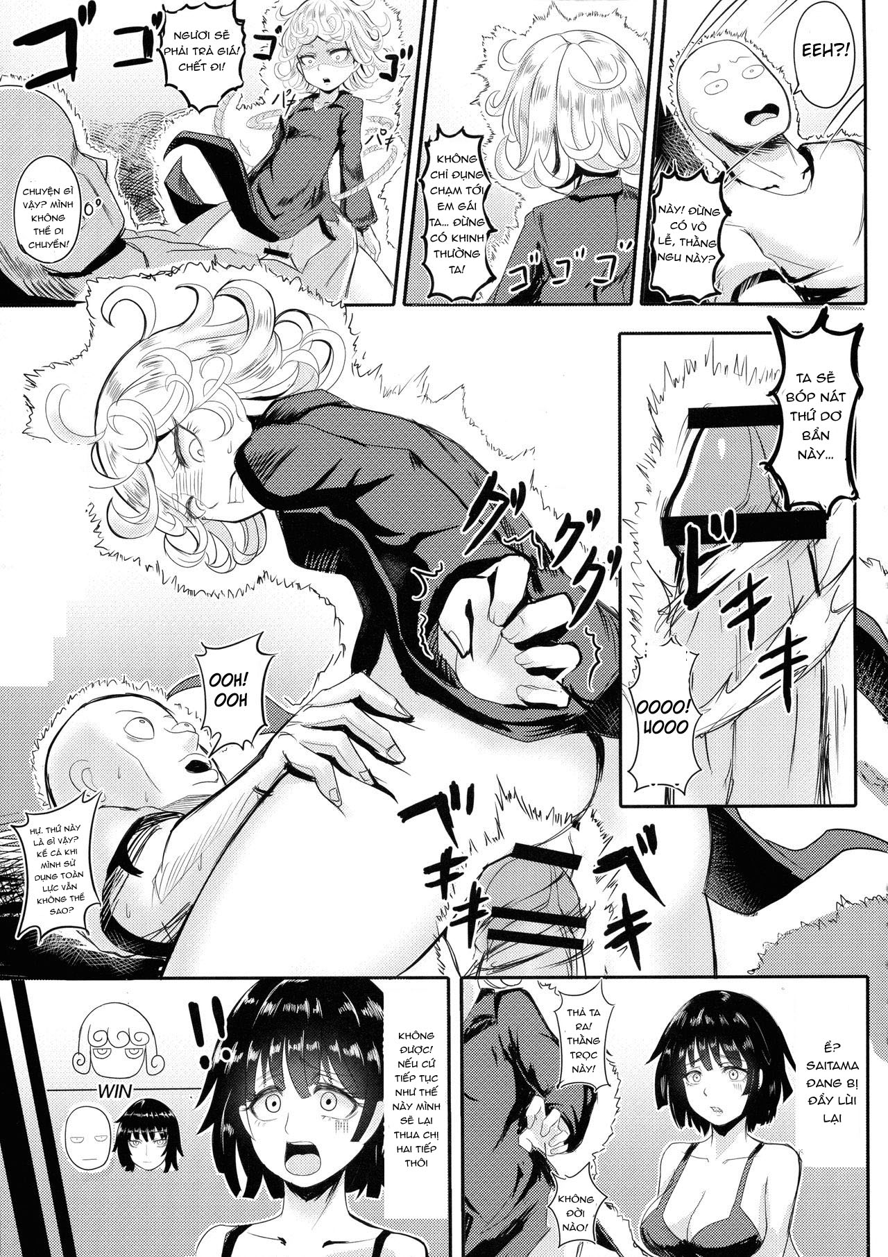 Đọc truyện hentai ONE PORNCH MAN Tatsumaki Shimai - Oneshot (Re-up)