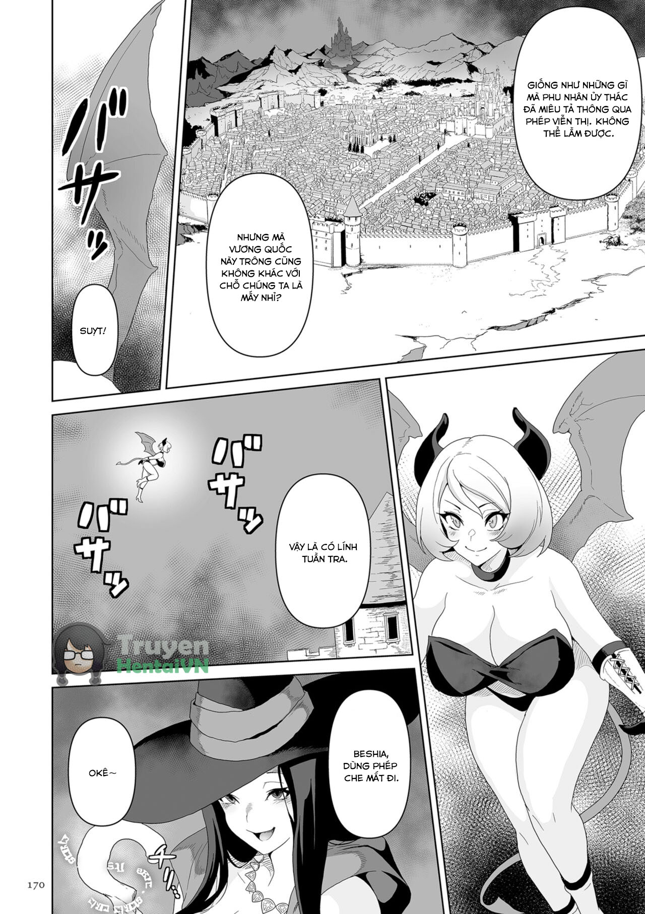 Đọc truyện hentai Vương quốc Succubus thèm bú - Chap 7