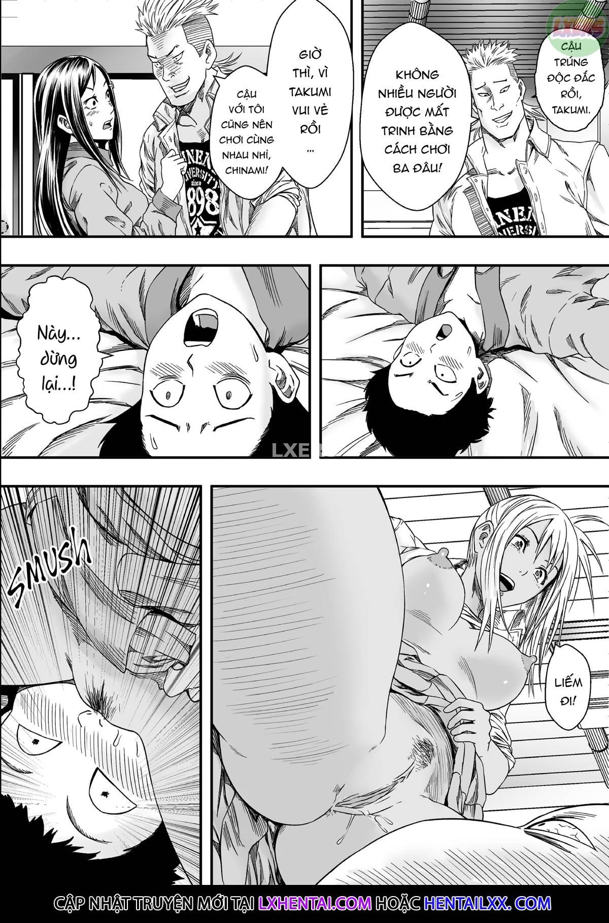 Đọc truyện hentai Field Trip with My First Crush and the Bad Crowd - Oneshot