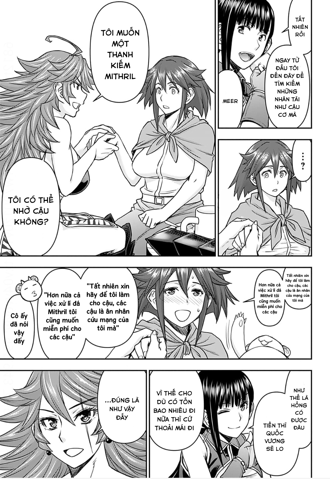 Đọc truyện hentai Xạ thủ mềm mại của Nữ chiến binh - Chap 14