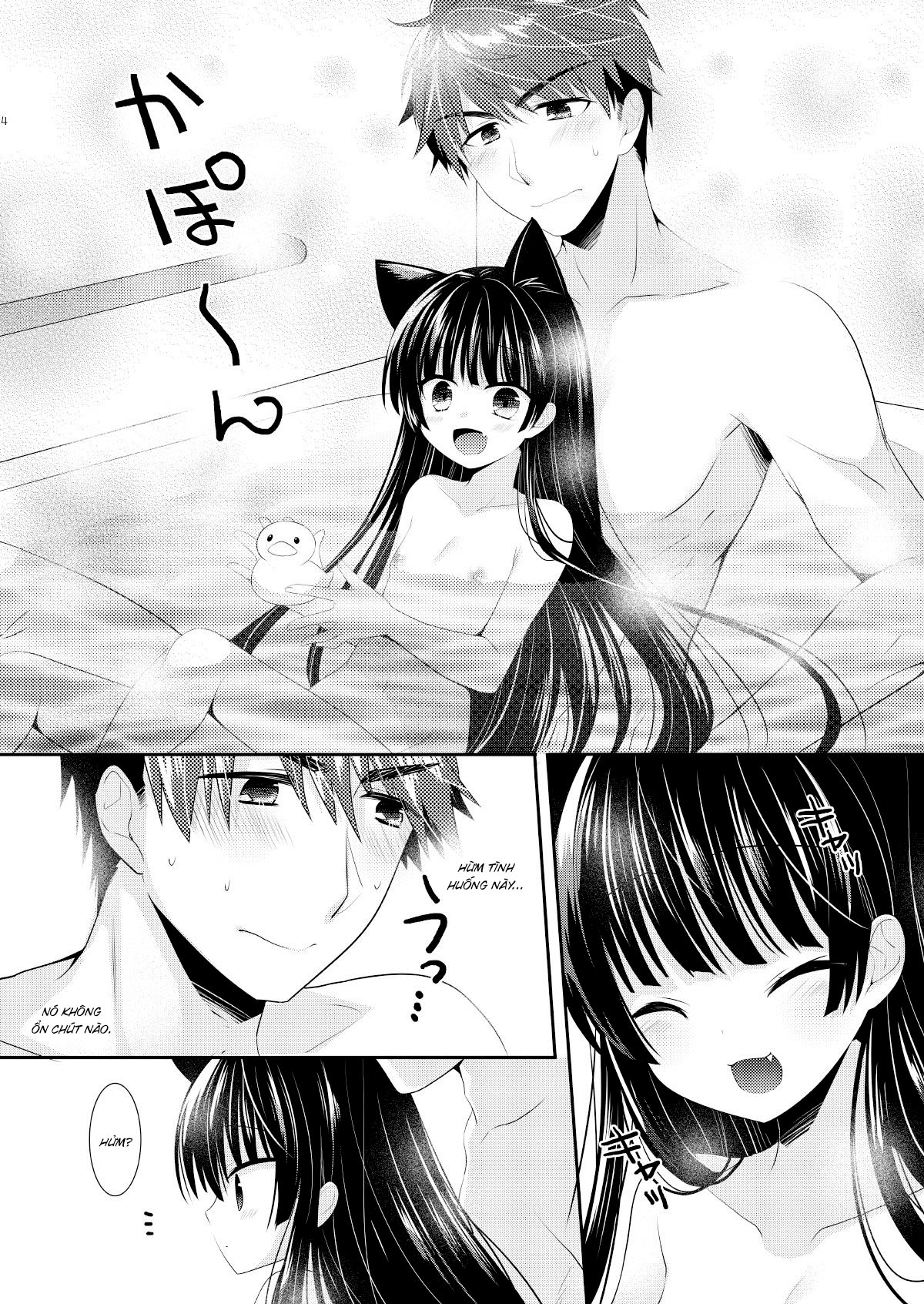 Đọc truyện hentai Ofuro Neko Ecchi - Oneshot