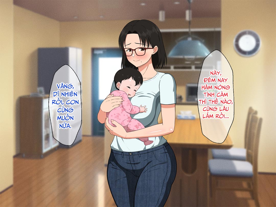 Đọc truyện hentai Khao khát người mẹ vú bự trong căn phòng nhỏ - Chap 8 - END