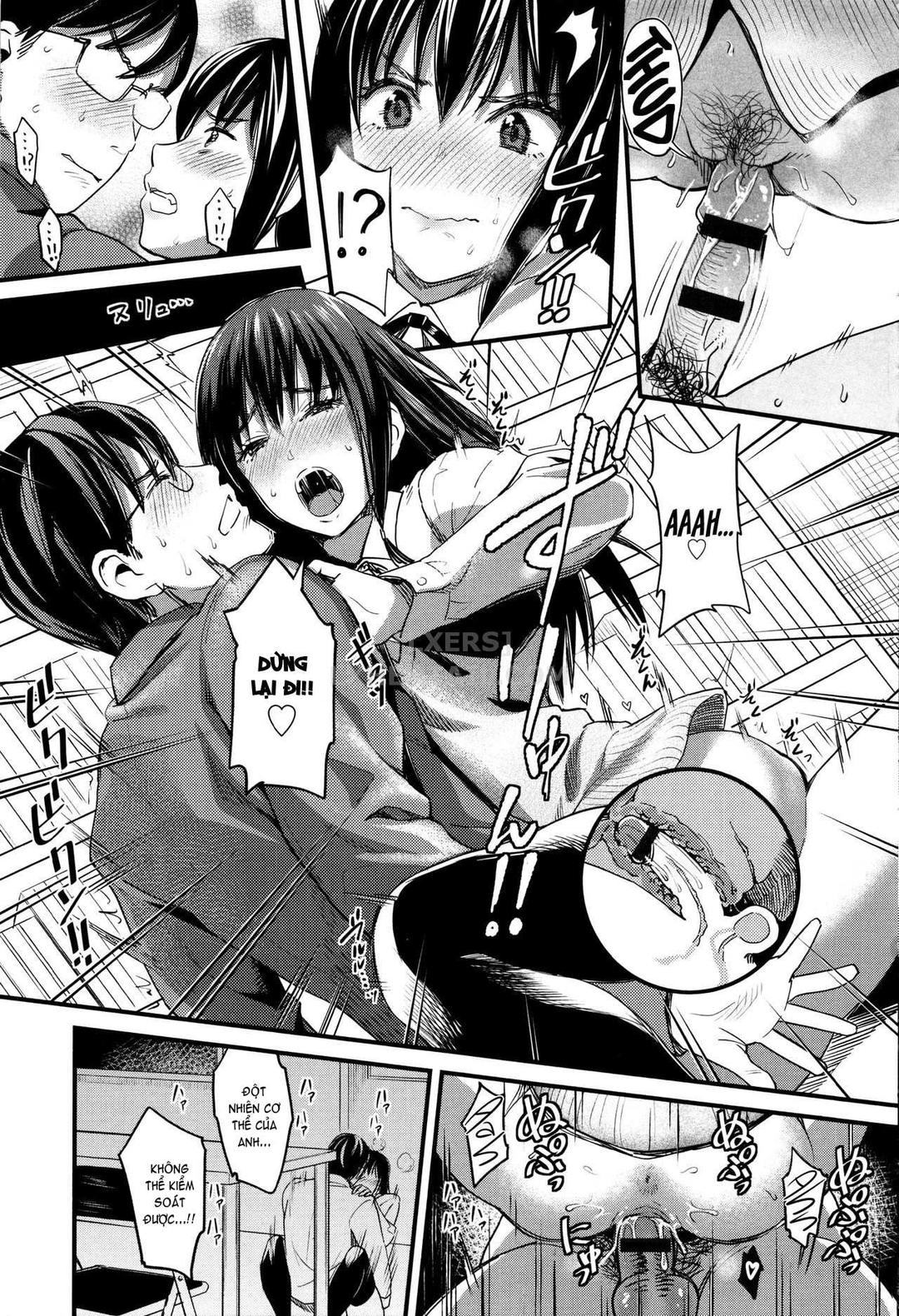 Đọc truyện hentai Seifuku No Mama Aishinasai! - Chap 3