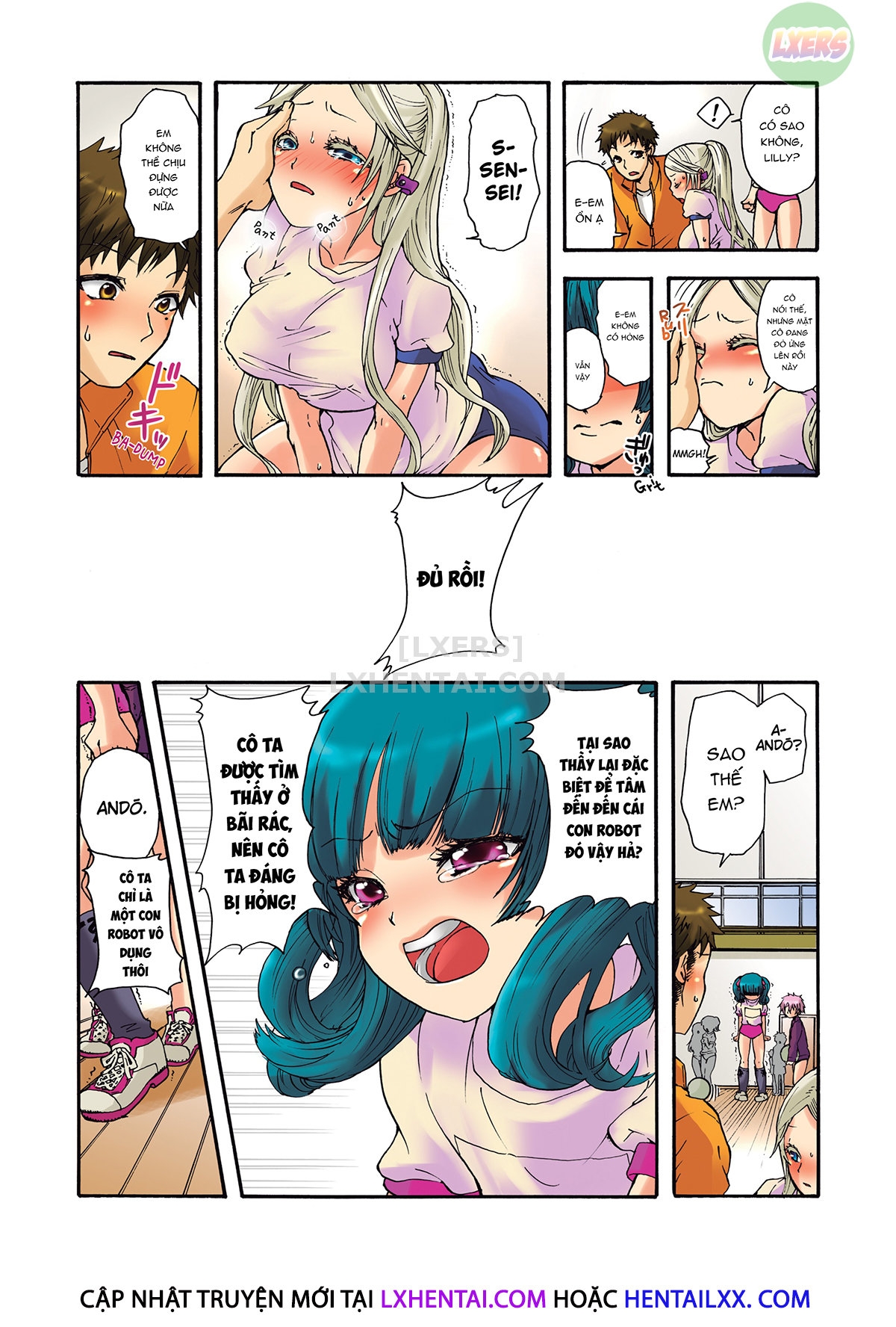 Đọc truyện hentai Robot thú cưng Lilly - Chap 2