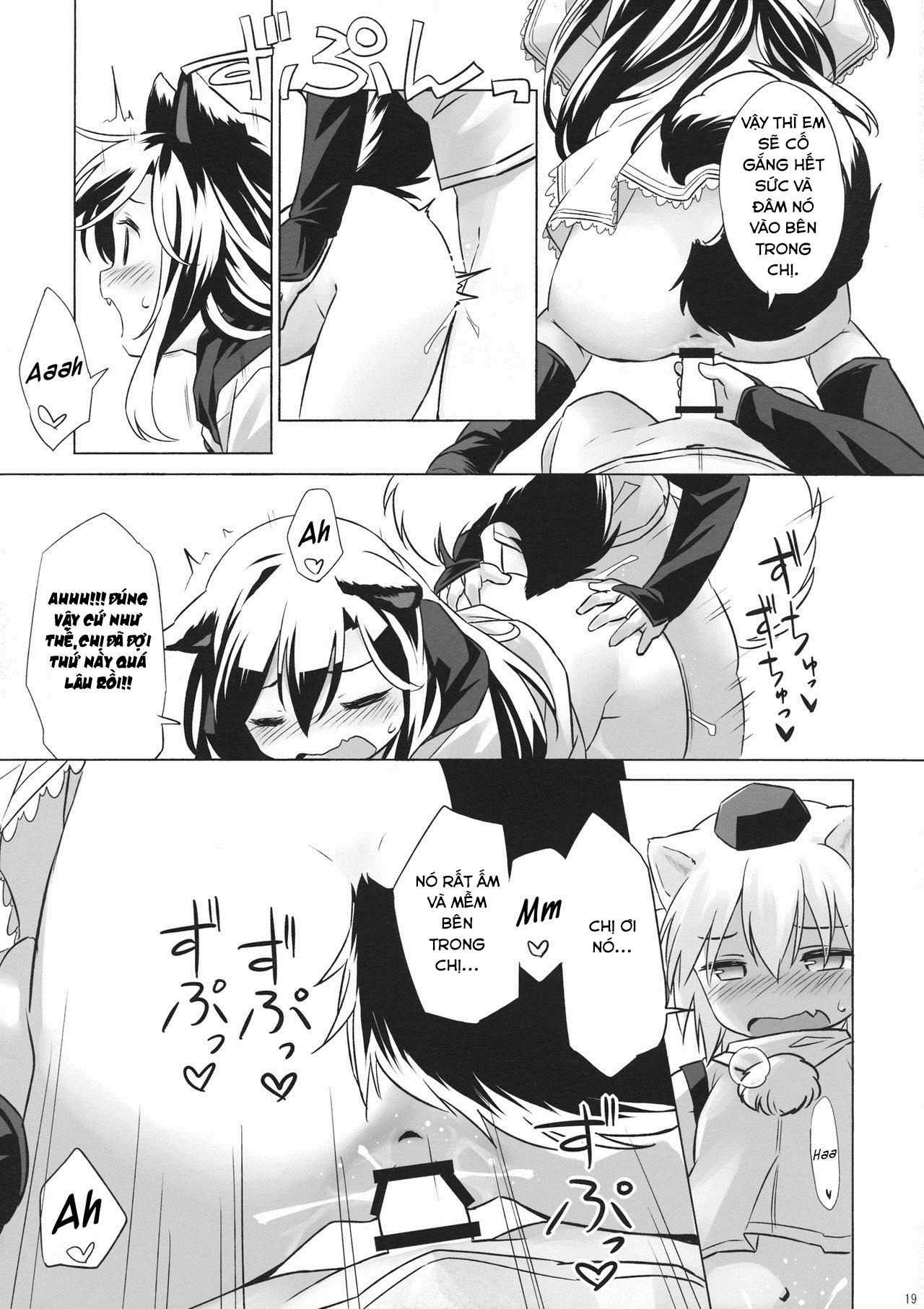 Đọc truyện hentai A starving wolf doesn’t fear the stick - Oneshot