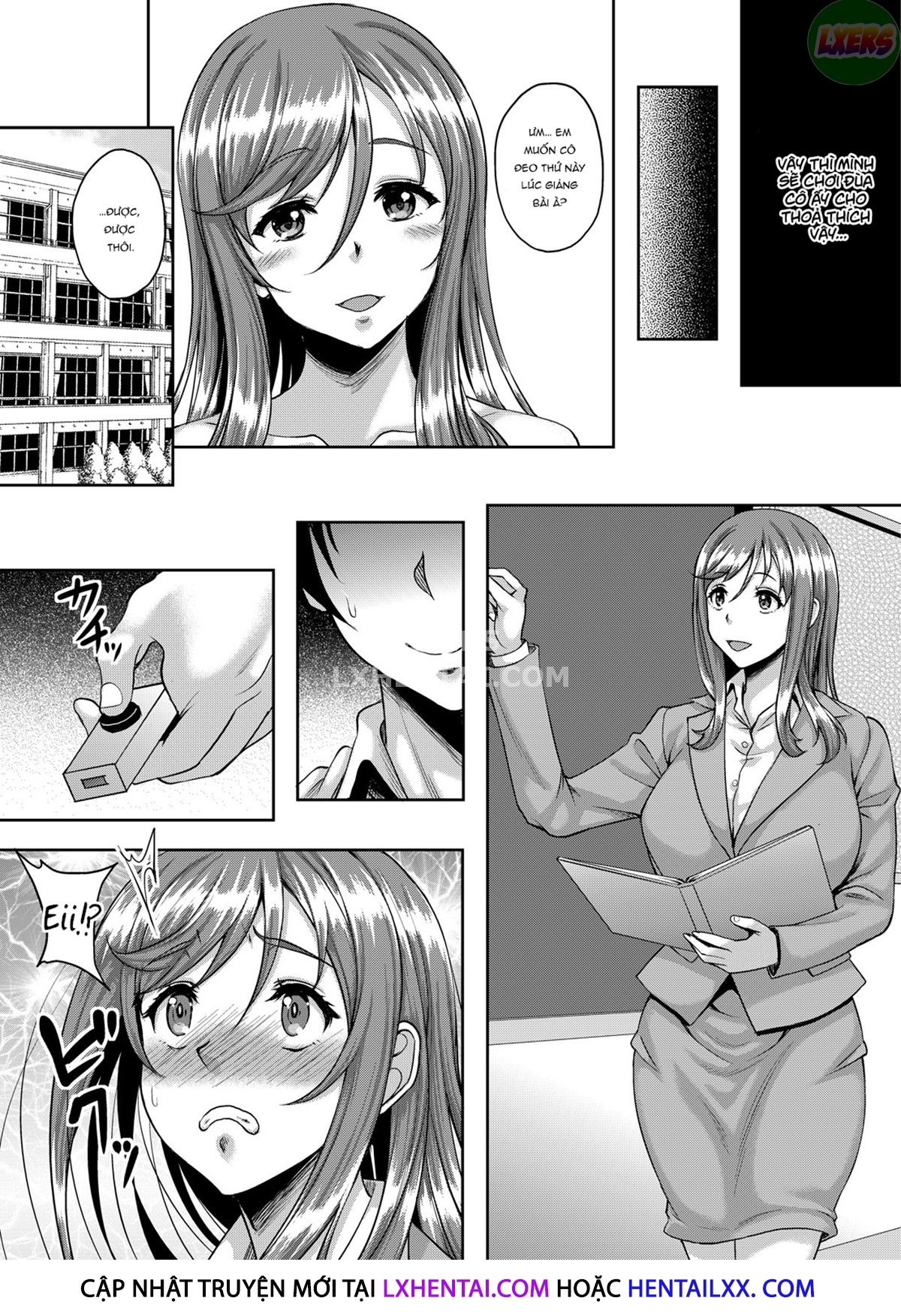 Đọc truyện hentai Seiso De Karen Na Onna Kyoushi Mo Kantan Ni Nikudorei Ni Choukyou Dekiru Saimin Appli Ga Arutte Hontou Desu Ka? - Oneshot