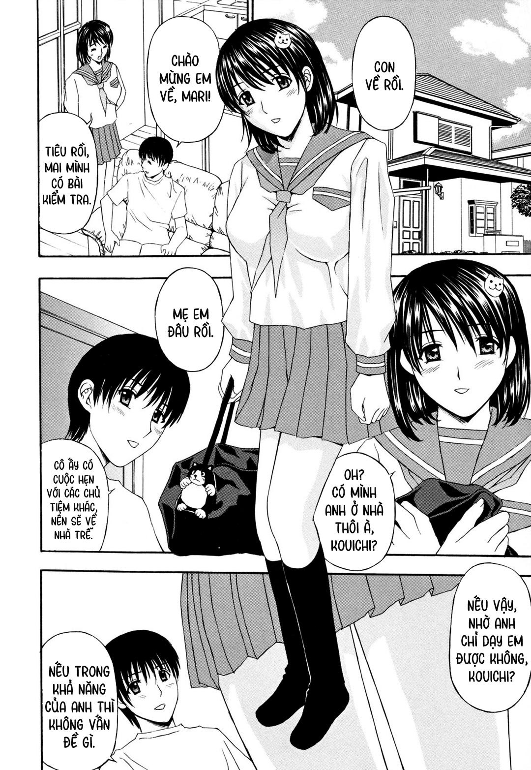 Đọc truyện hentai Liếm quần lót vợ - Chap 2
