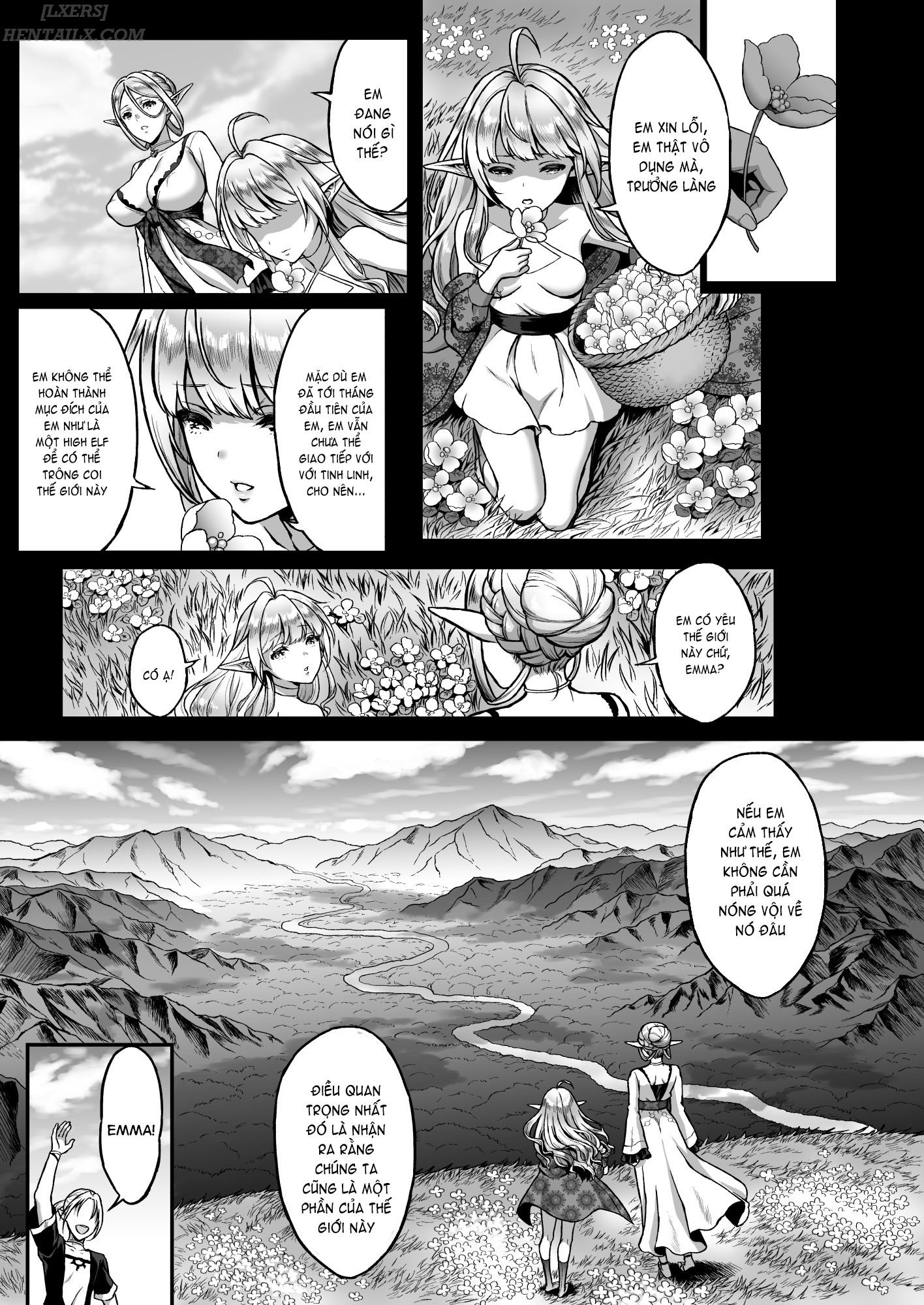 Đọc truyện hentai Tasogare No Shou Elf - Chap 2