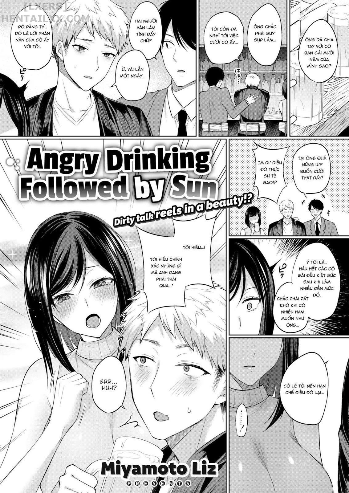 Đọc truyện hentai Angry Drinking Followed by Sun - Oneshot