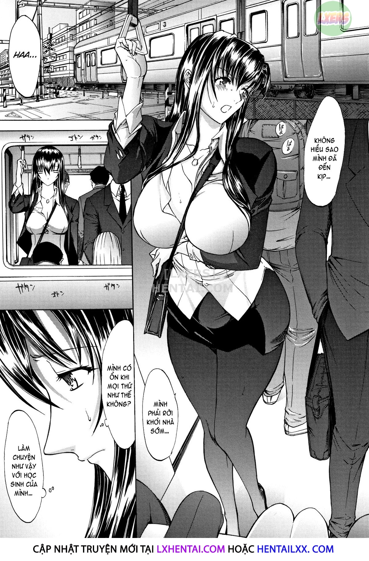 Đọc truyện hentai Shinjin Onna Kyoushi Shinjou Yuuko - Chap 3