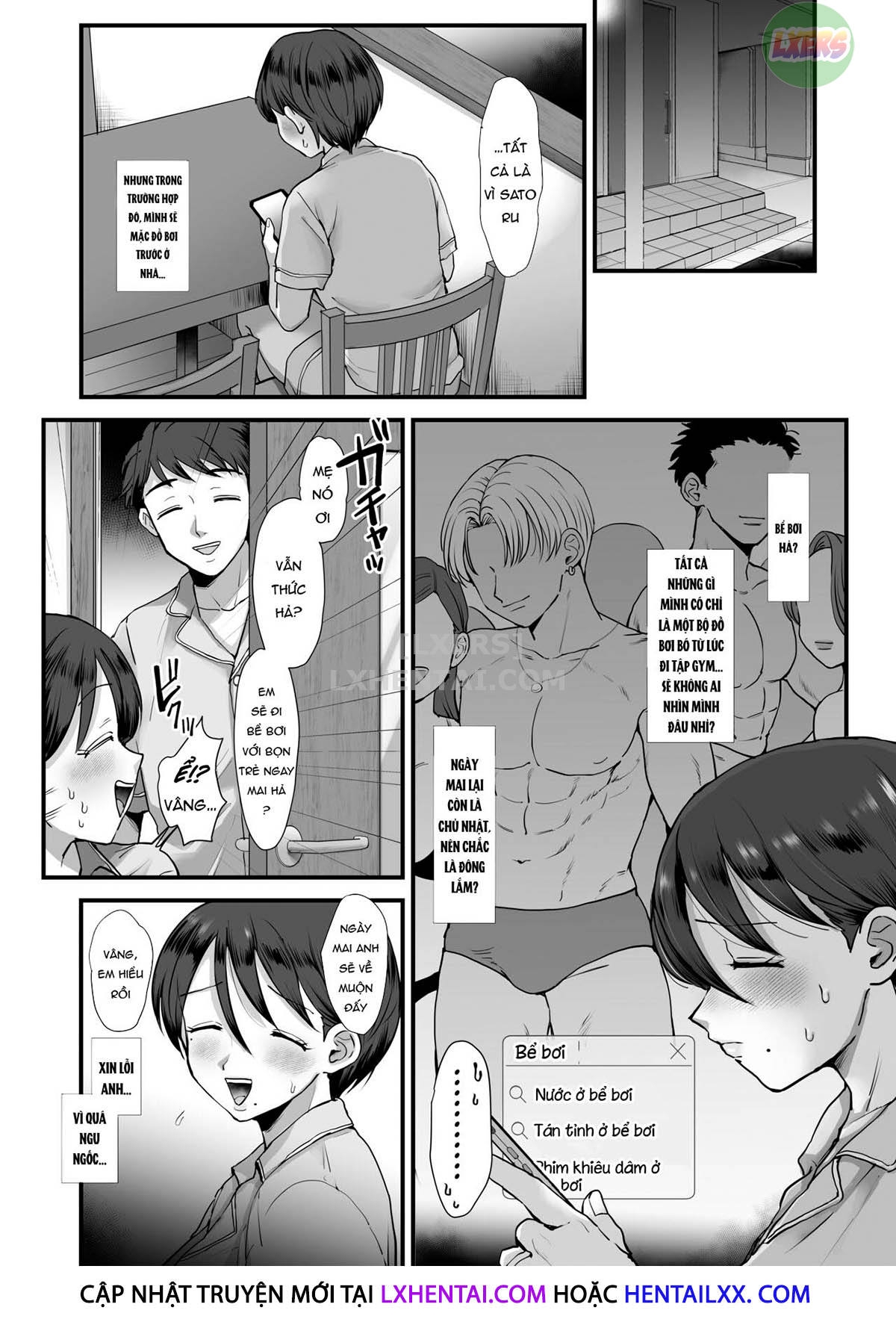 Đọc truyện hentai A Narrow-Eyed Gentle Big-Breasted Mama - Chap 2