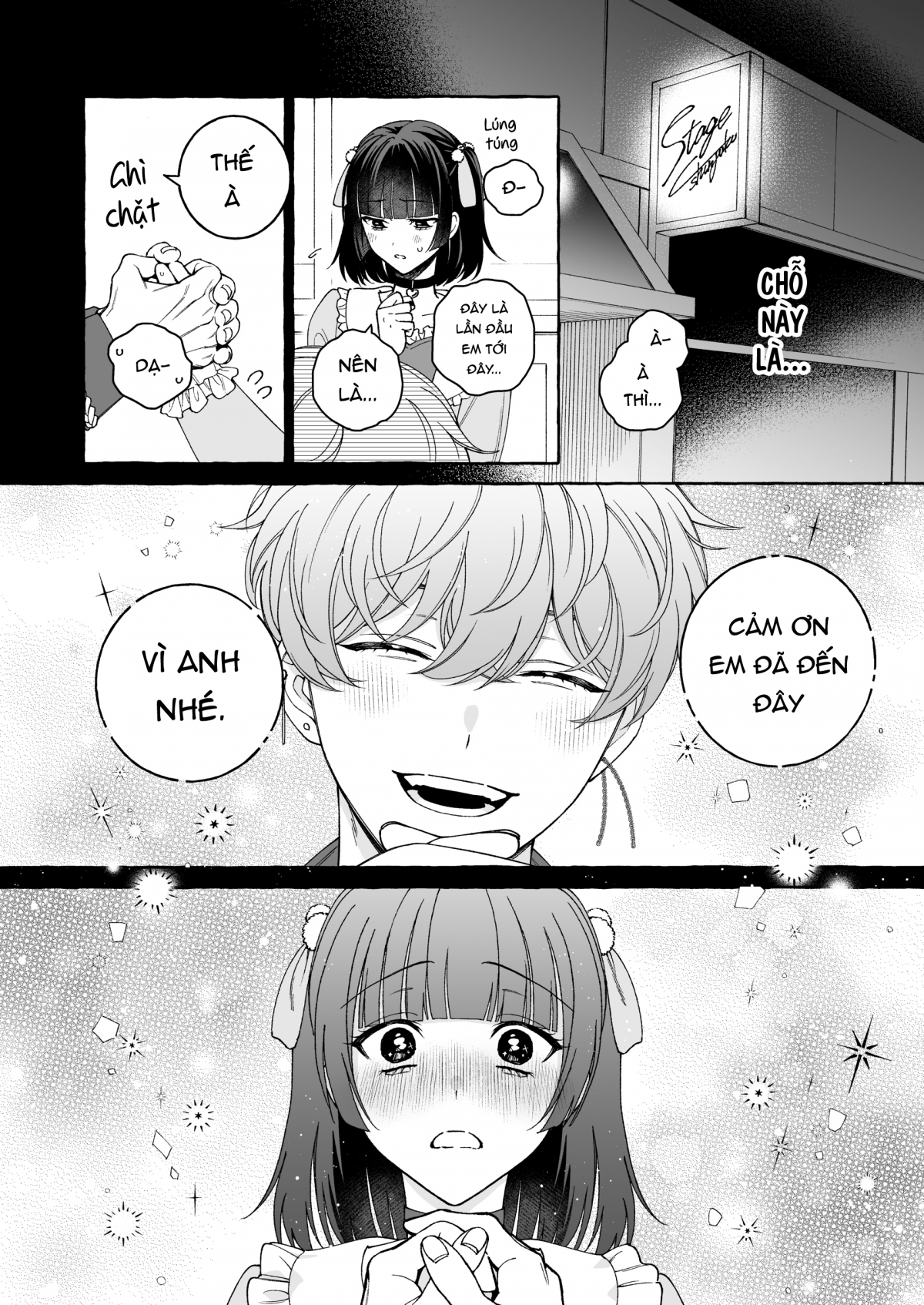 Đọc truyện hentai Cuối cùng cũng tới lượt tôi được âu yếm bởi oshi của mình - Oneshot