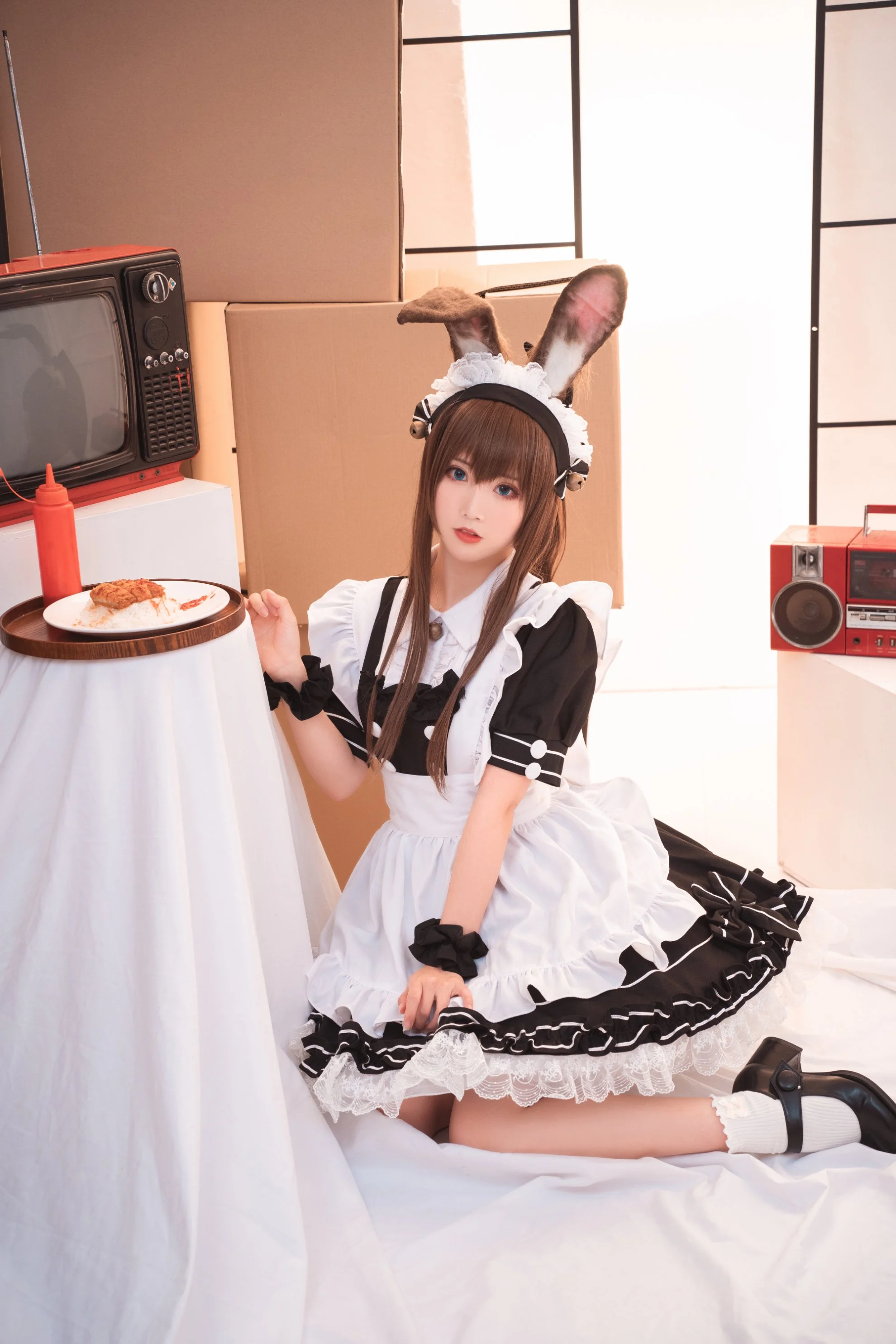 Đọc truyện hentai Tuyển tập Albums siêu phẩm Cosplay - Chap 879 - Noodle Fairy Ami Donkey Maid