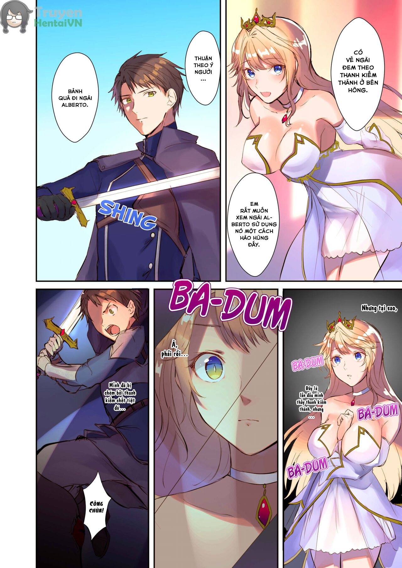 Đọc truyện hentai Mahou o Kyuusai suru Houhou - Oneshot