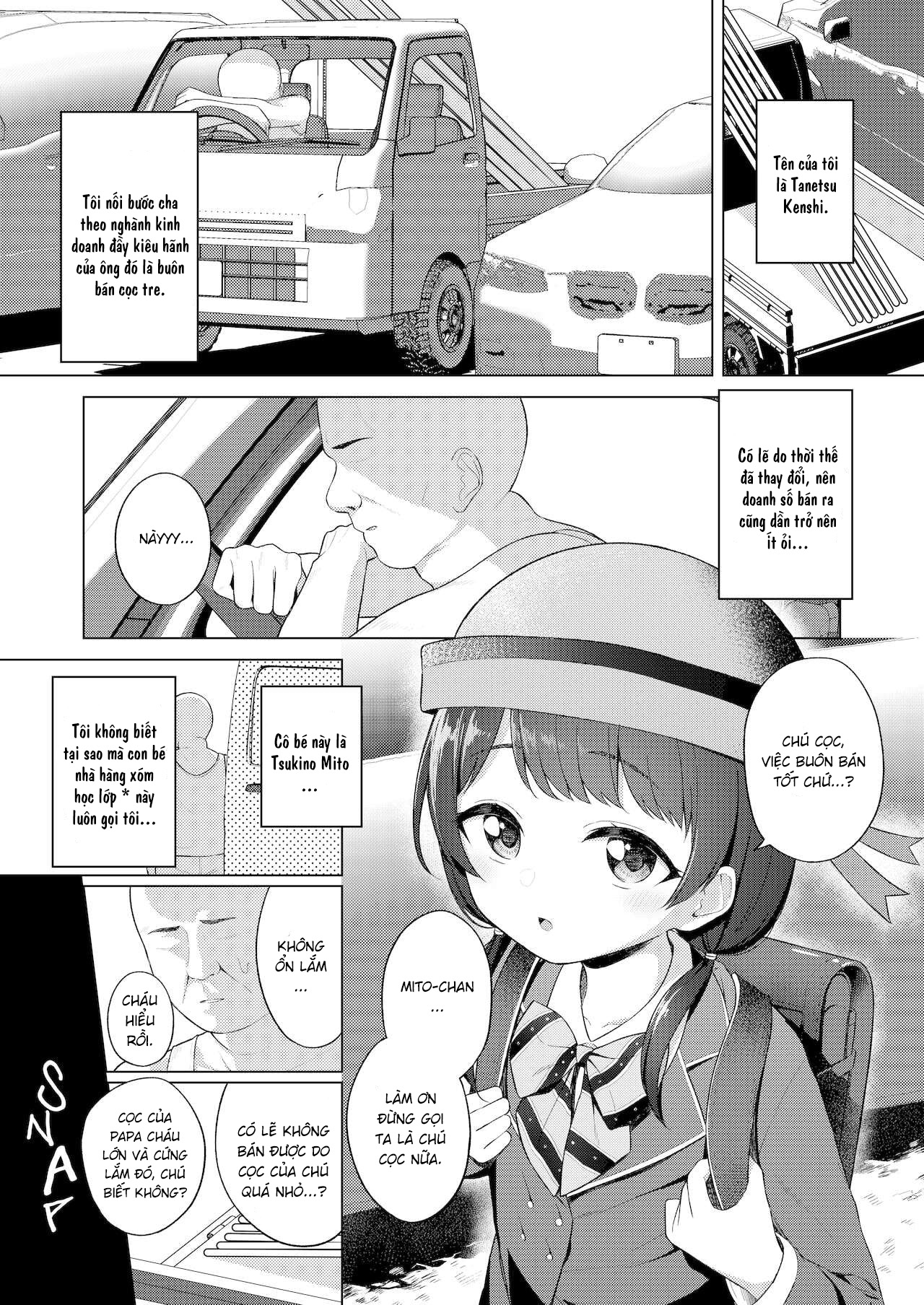 Đọc truyện hentai Mito-chan và ông chú bán cọc - Oneshot