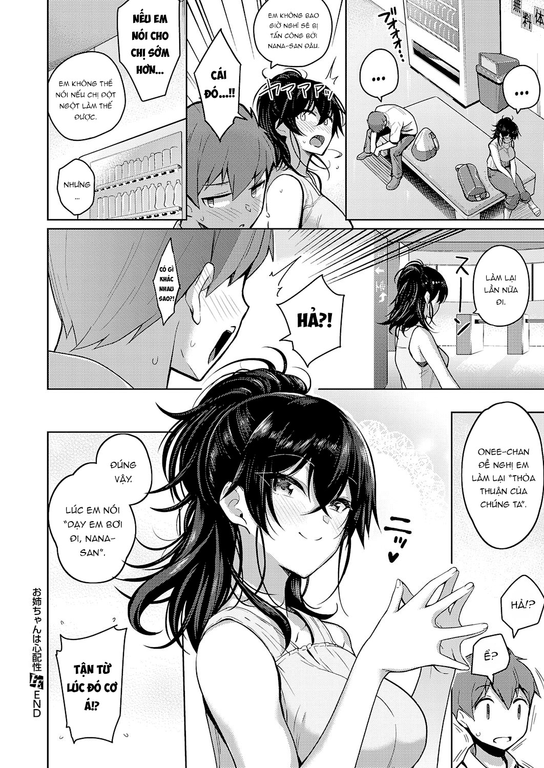 Đọc truyện hentai Onee-chan wa Shinpaishou - Oneshot