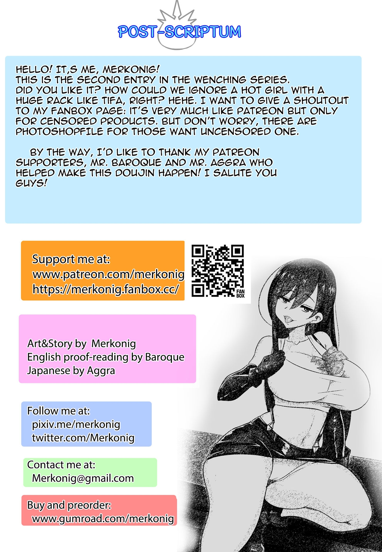 Đọc truyện hentai Wenching 2 Tifa Uncensored - Oneshot