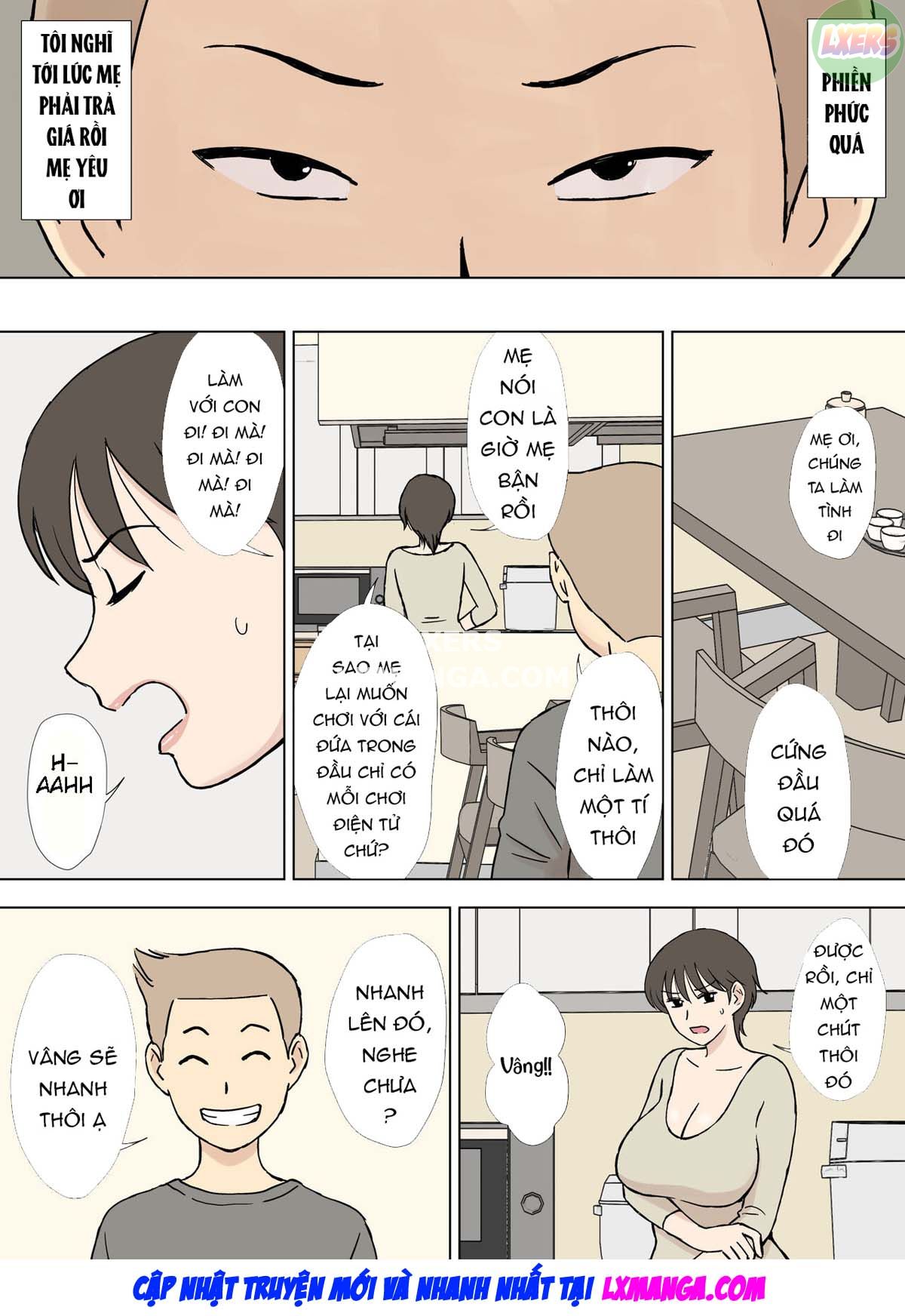 Đọc truyện hentai Mẹ đầm lầy Nghịch ngợm Con trai Mẹ đùa giỡn - Oneshot