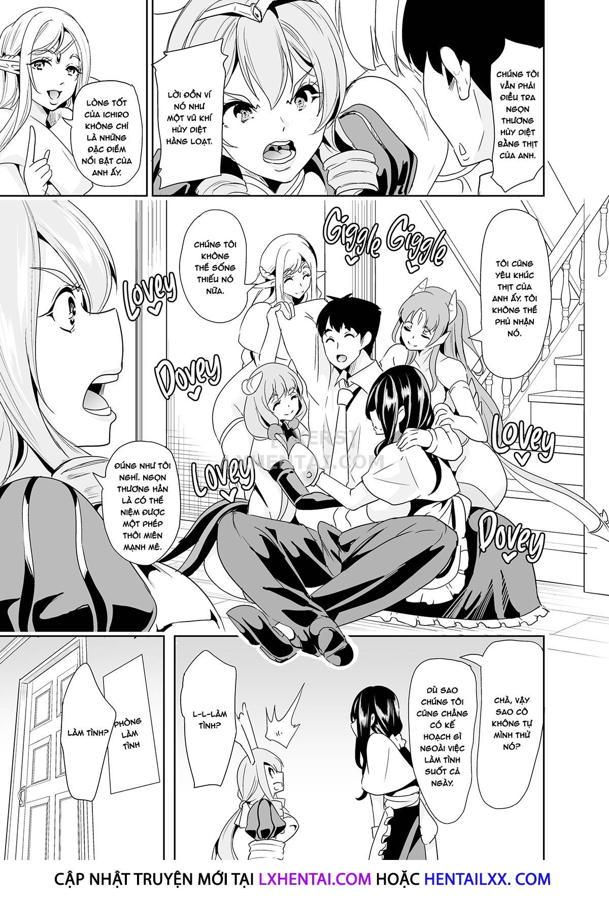 Đọc truyện hentai My Harem in Another World Collection - Chap 9 - Defeated by Dick, Fucking for Justice