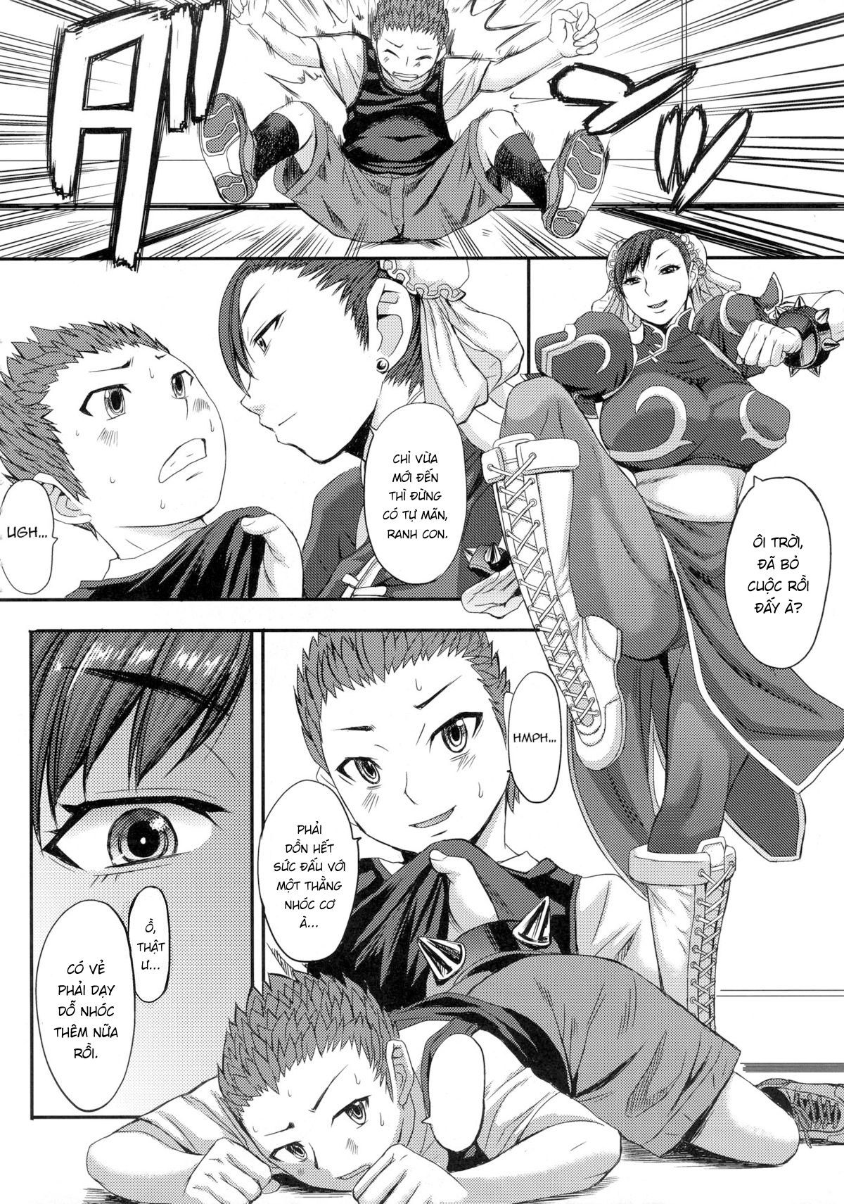 Đọc truyện hentai Chun-li bạo dâm - Oneshot