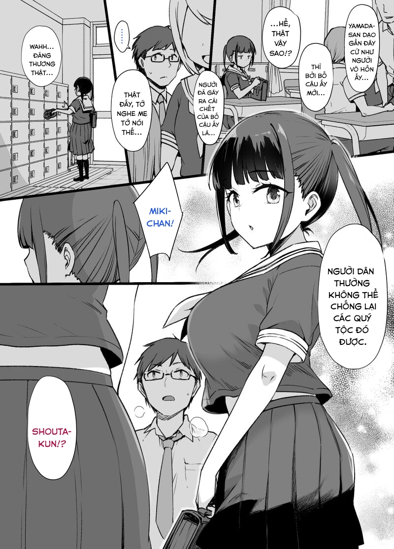 Đọc truyện hentai My childhood friend and little sister were stolen by a noble - Chap 2