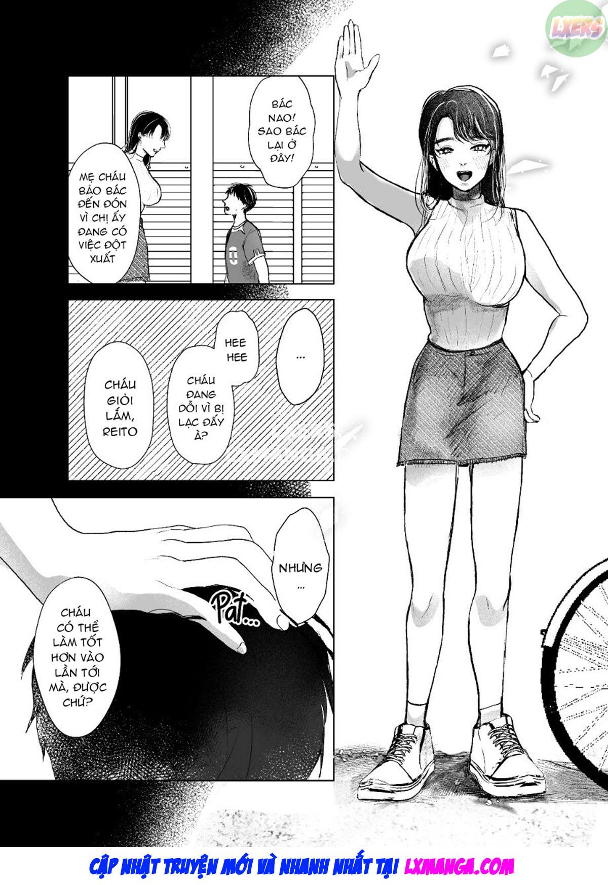 Đọc truyện hentai Lan can dì nóng bỏng của tôi - Oneshot